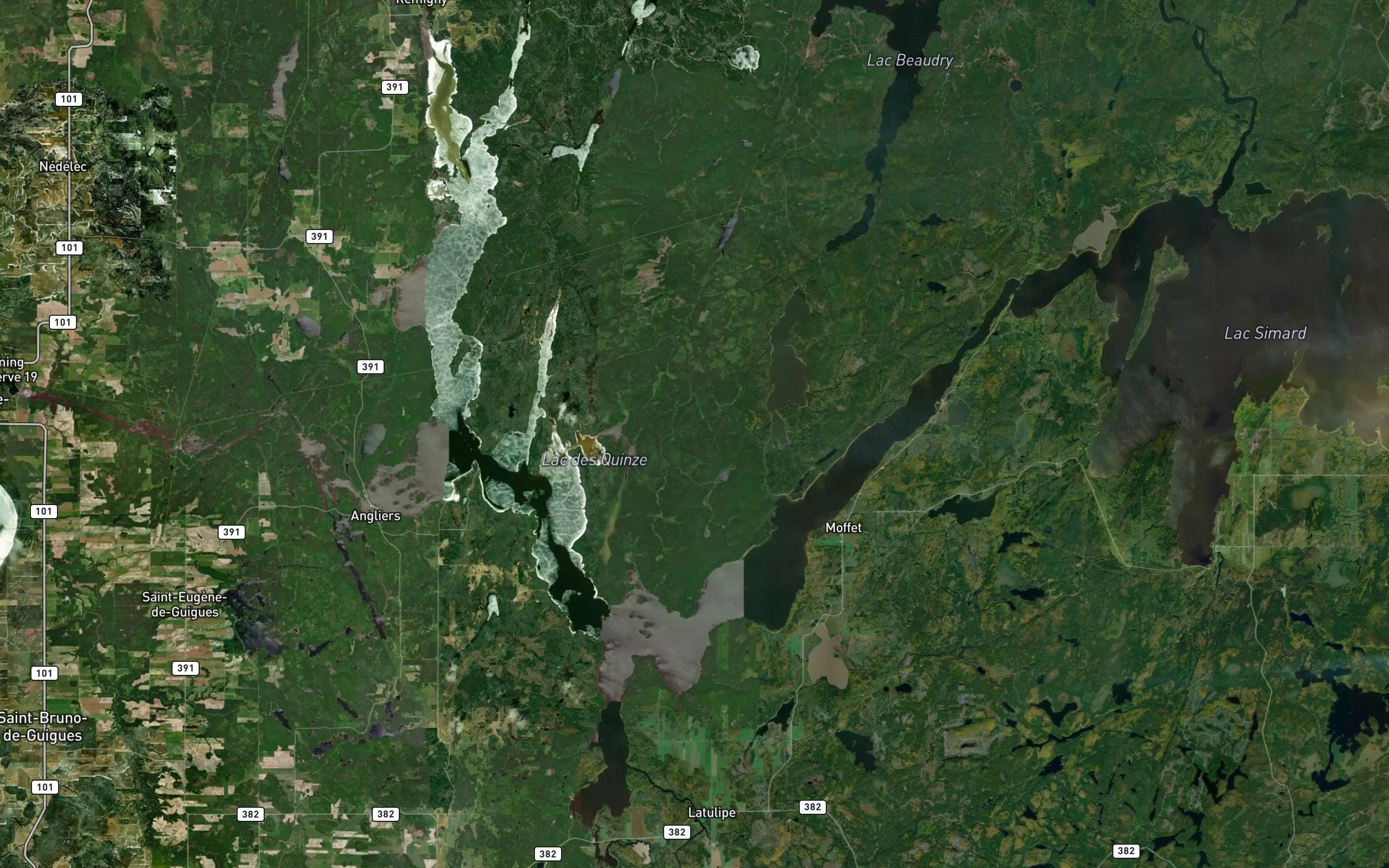 Lac des Quinze