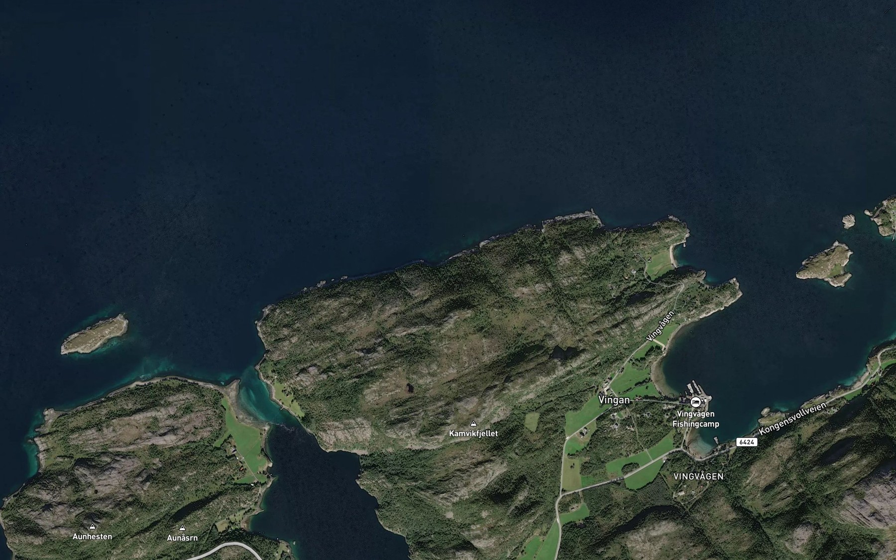Satellite map of the Jurdalsbekken