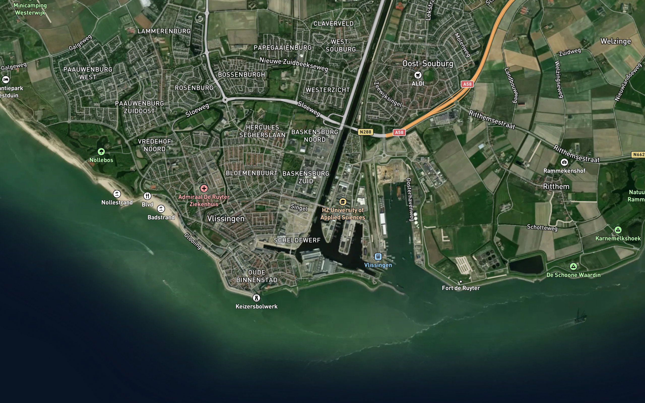 Kanaal door Walcheren