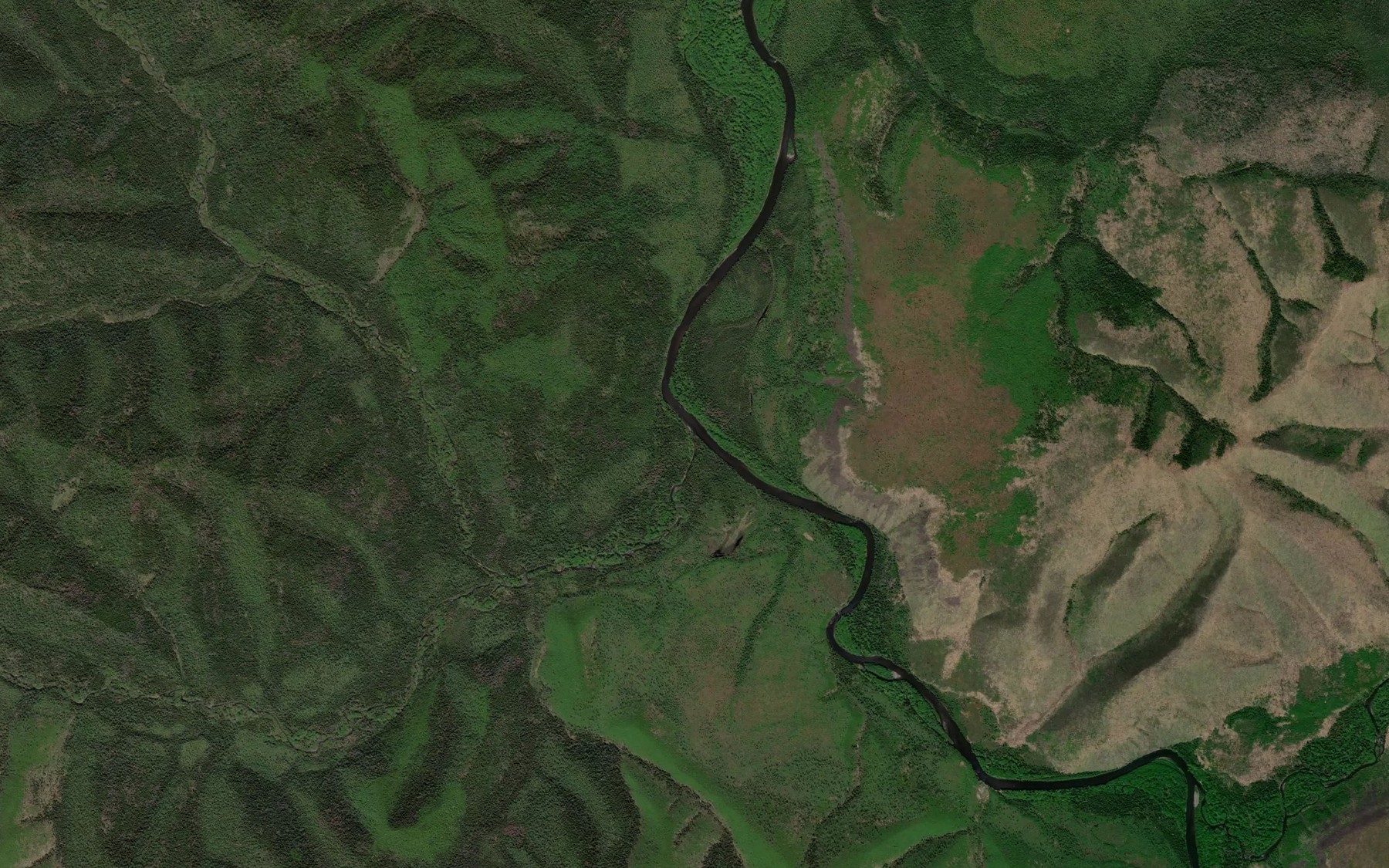 Satellite map of the Khayam-Bur-Bira