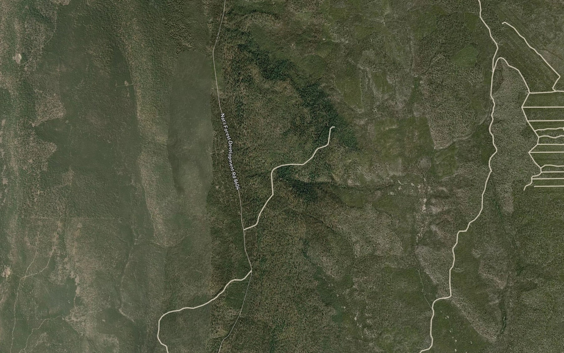 Satellite map of the Grimmet Spring