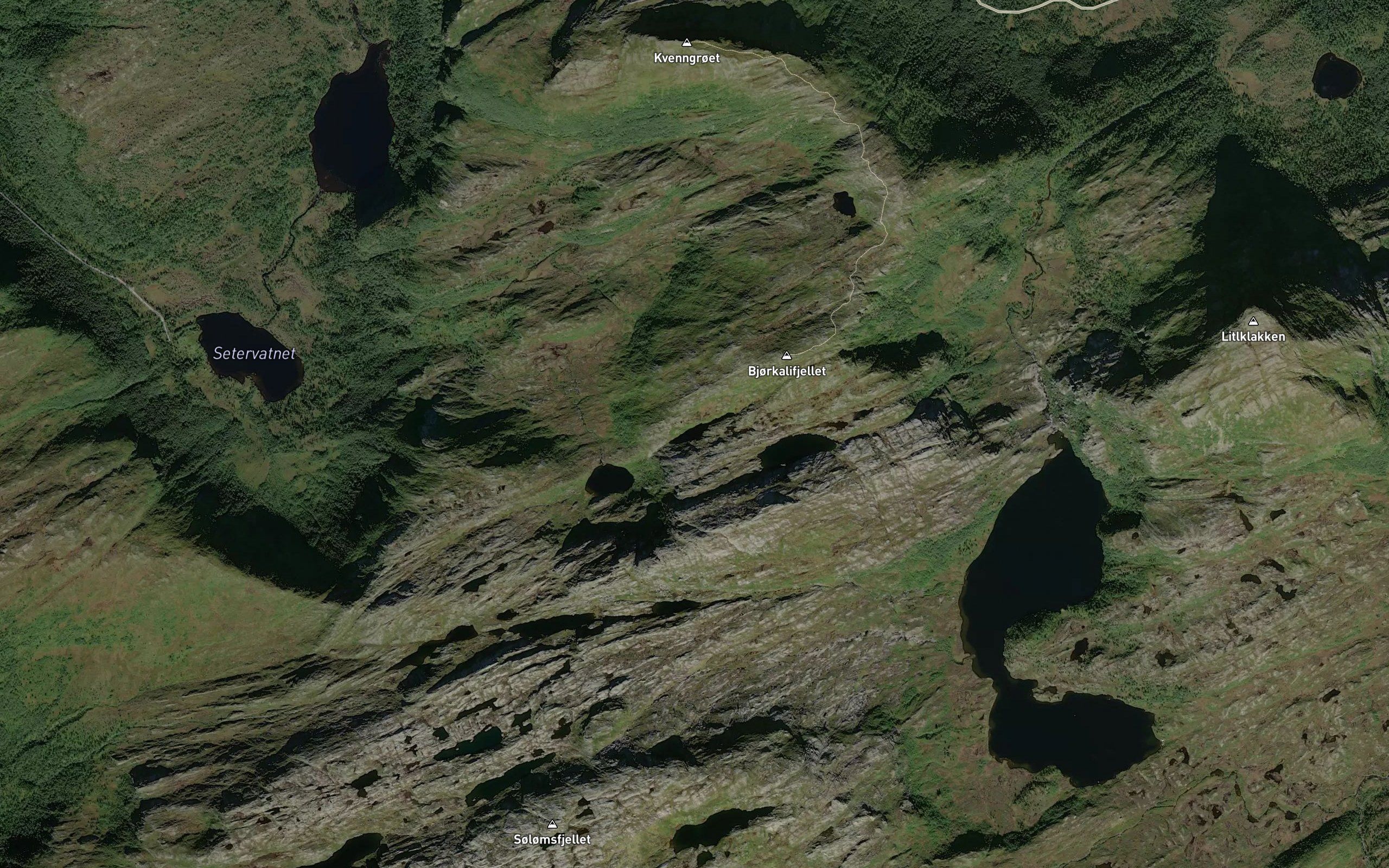 Bjorkelifjelltjonnen