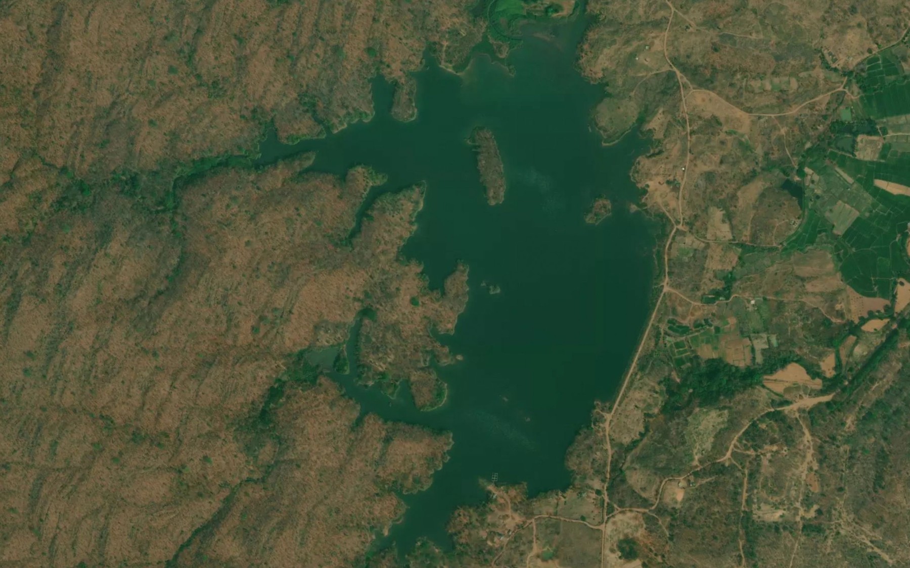 Satellite map of the Ang Kep Nam Huai Haen