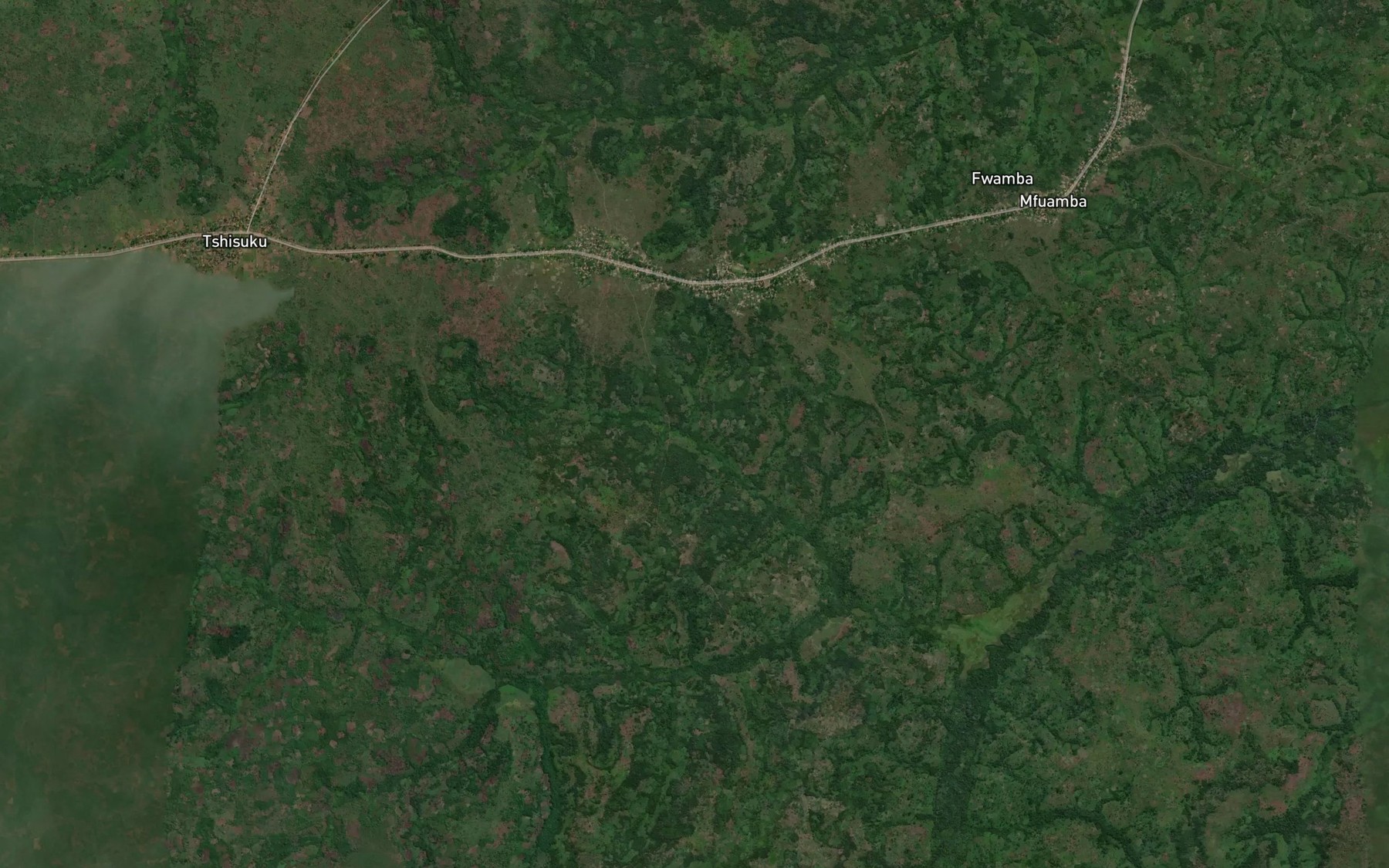 Satellite map of the Komatele