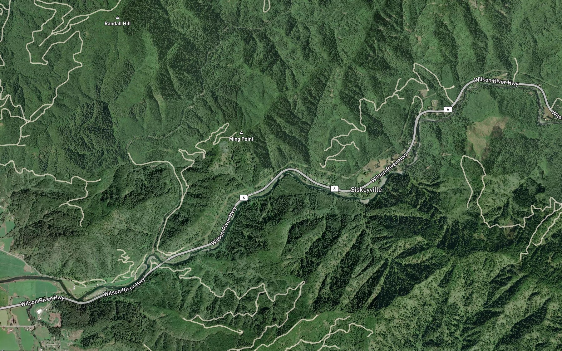 Satellite map of the The Blue Hole
