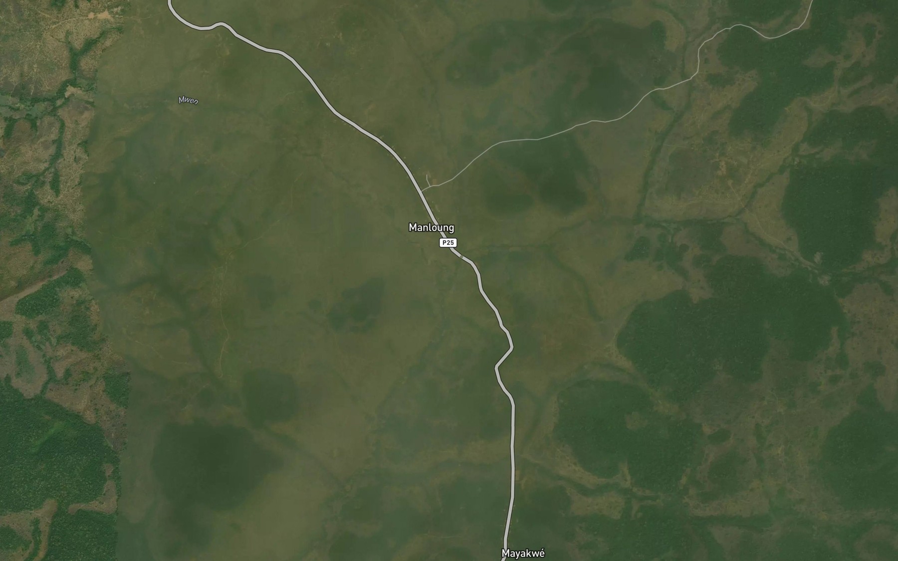Satellite map of the Nkwongoum