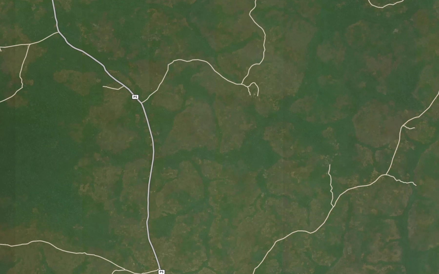 Satellite map of the Djenge