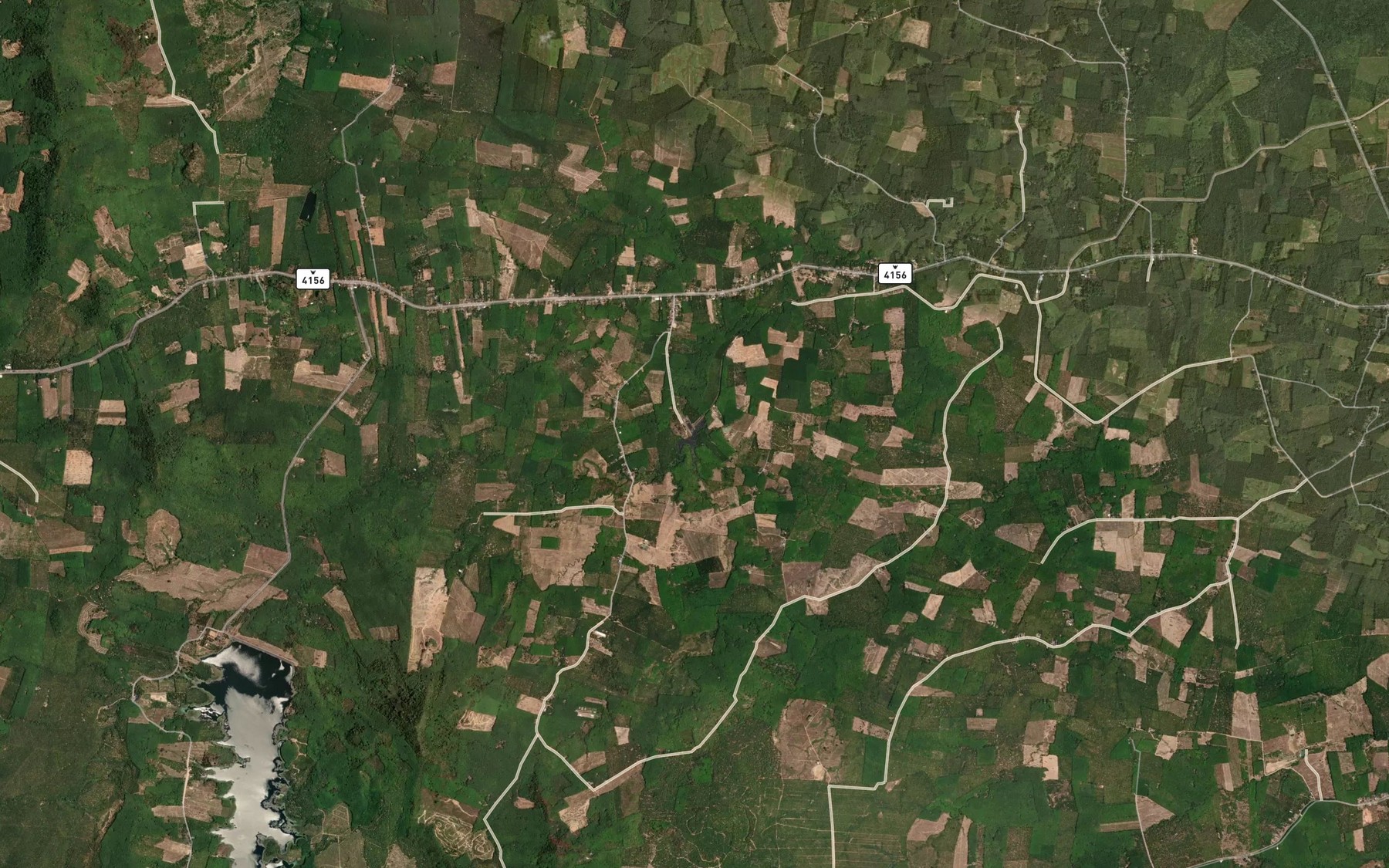 Satellite map of the Khlong Bang Kam Prat