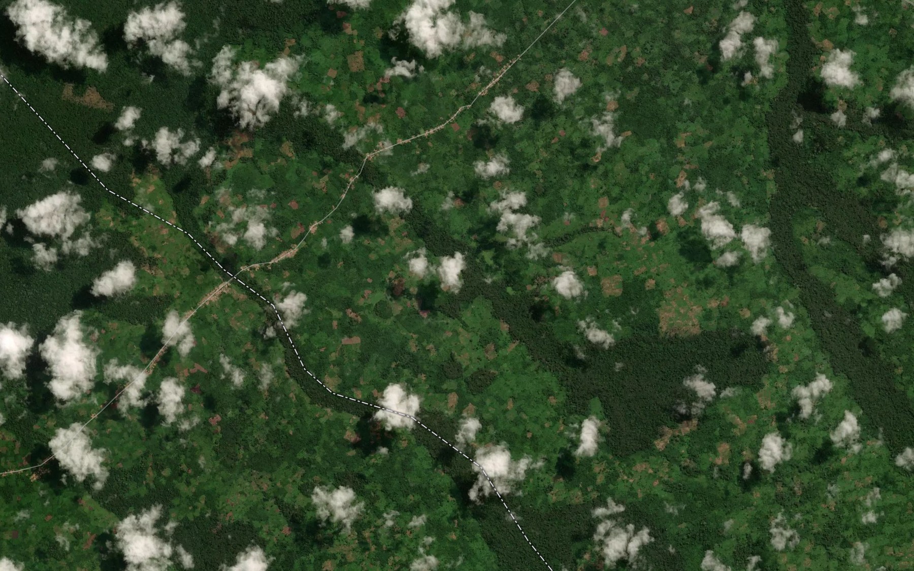 Satellite map of the Libio