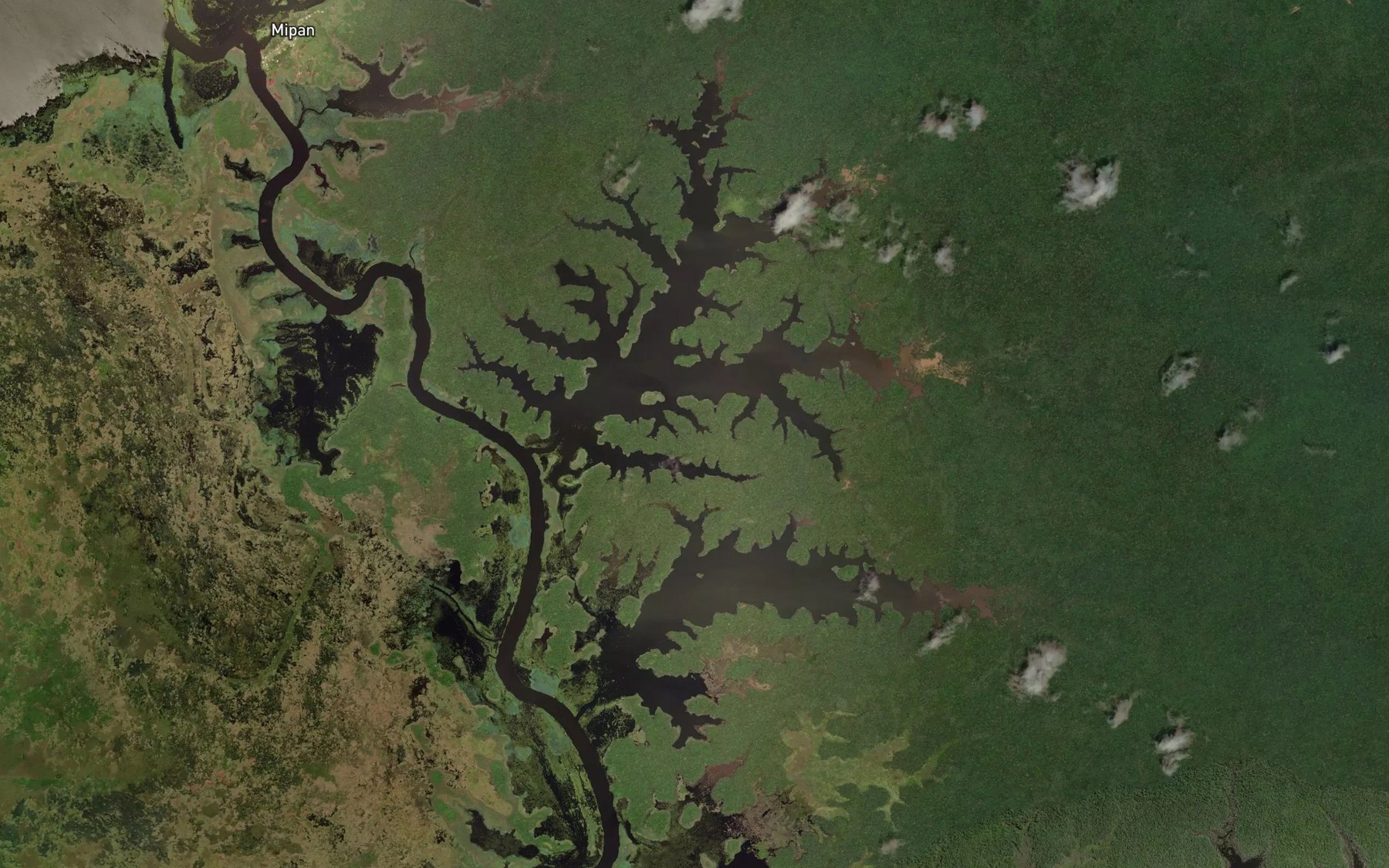 Satellite map of the Bei