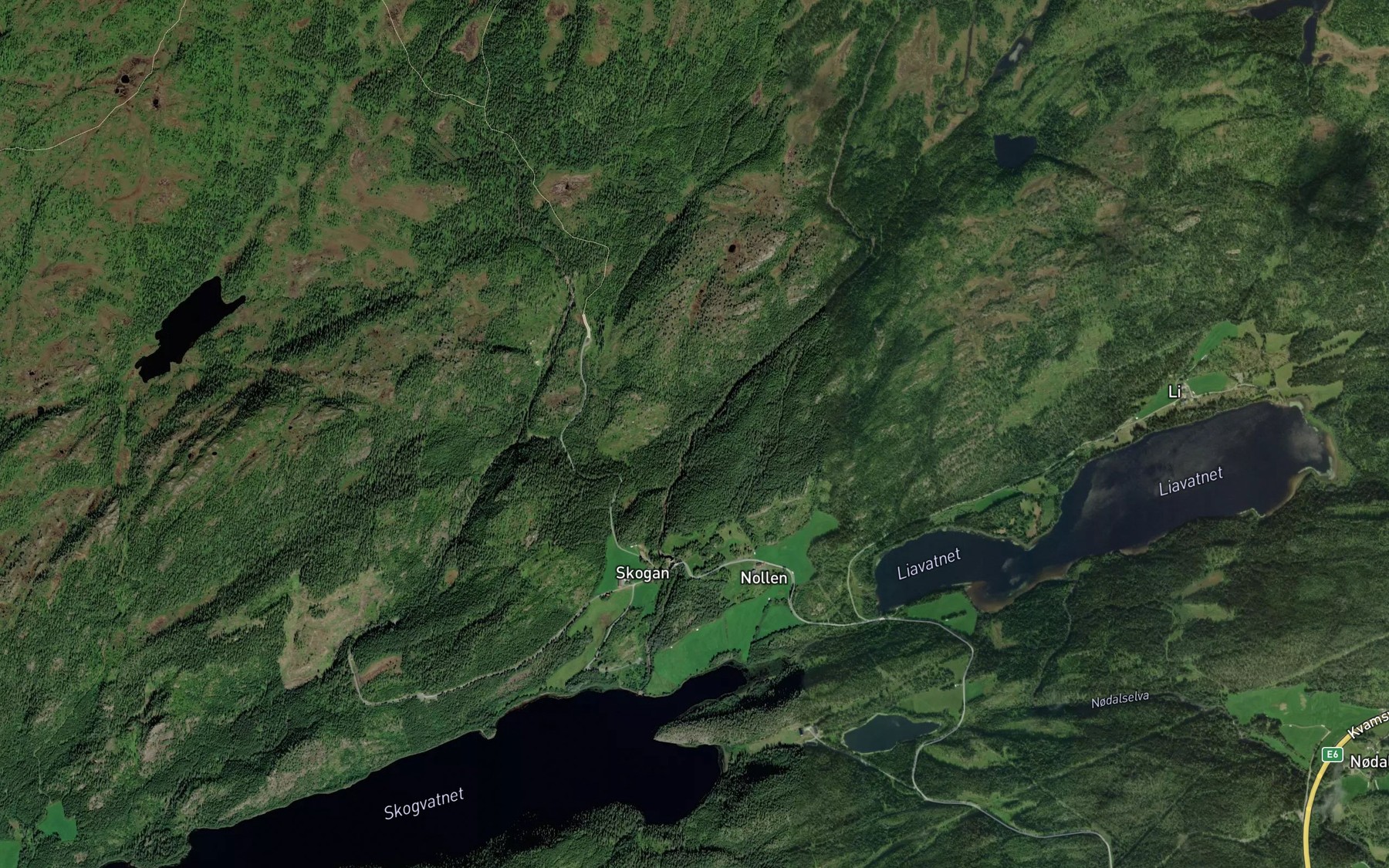 Satellite map of the Noldsaa