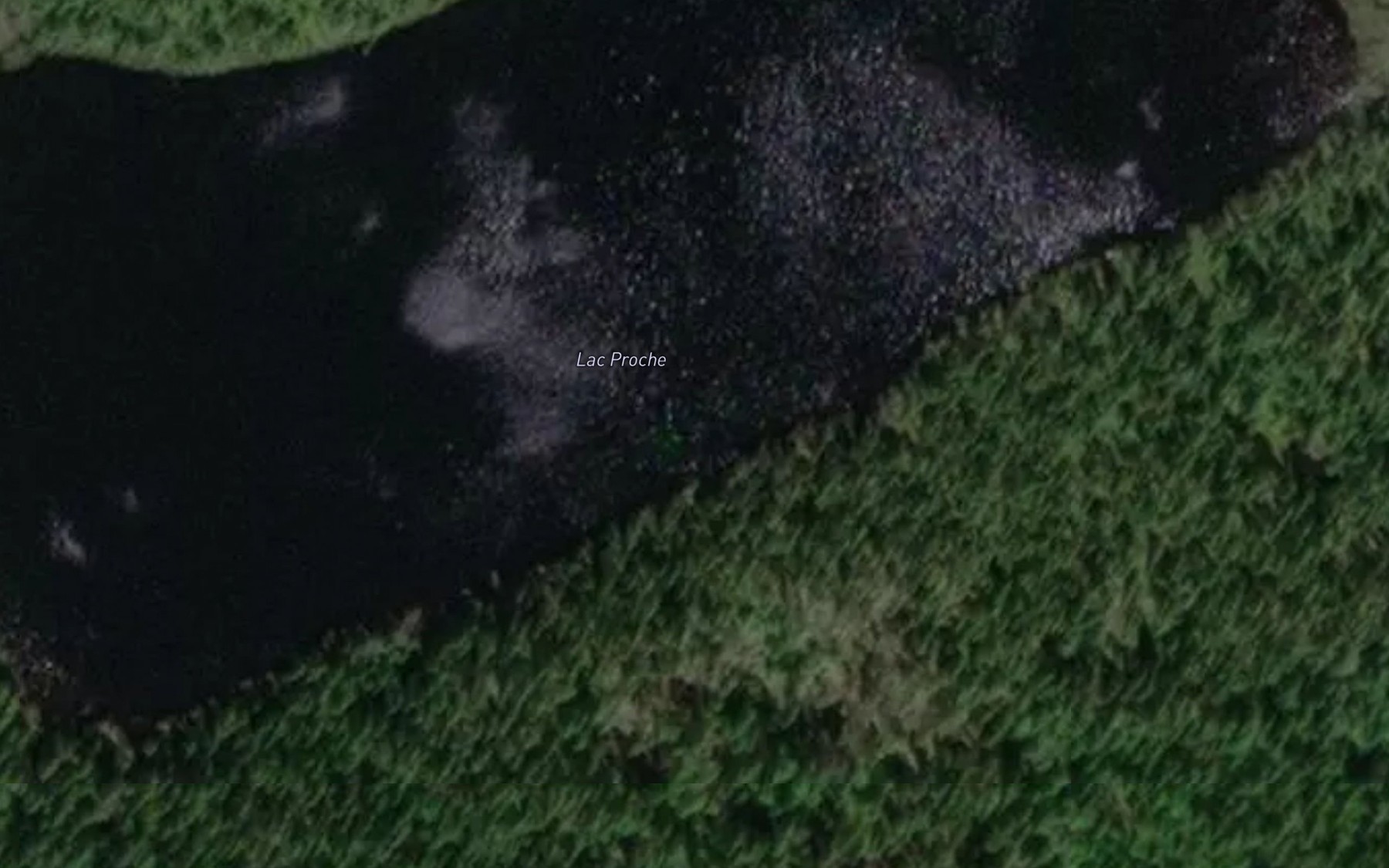 Satellite map of the Lac Proche