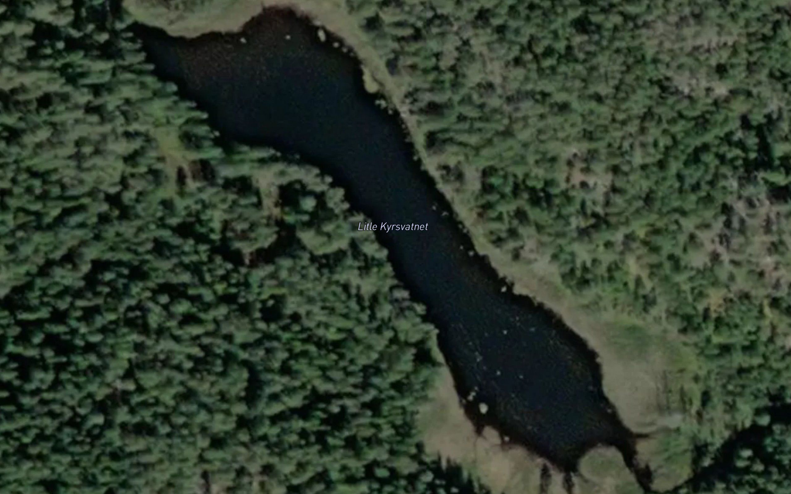 Kyrsvatnet,litle