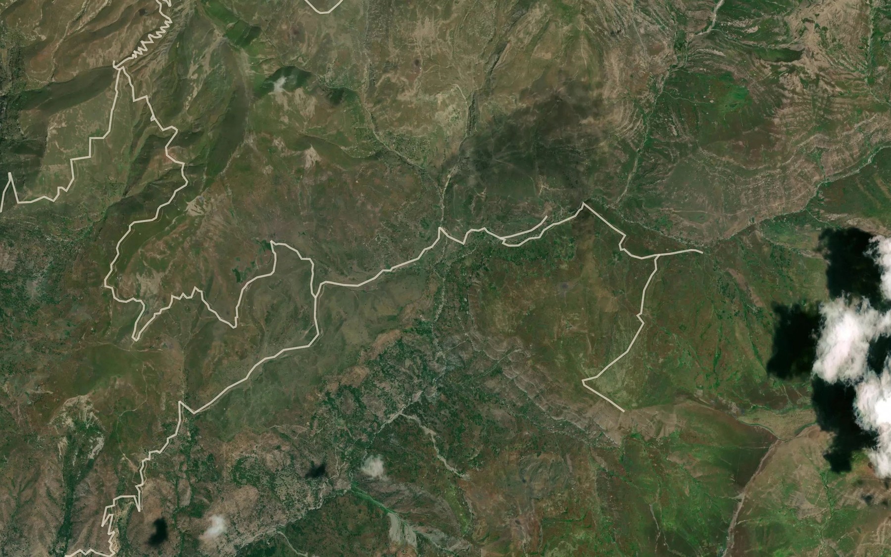 Satellite map of the Ishakul'dy