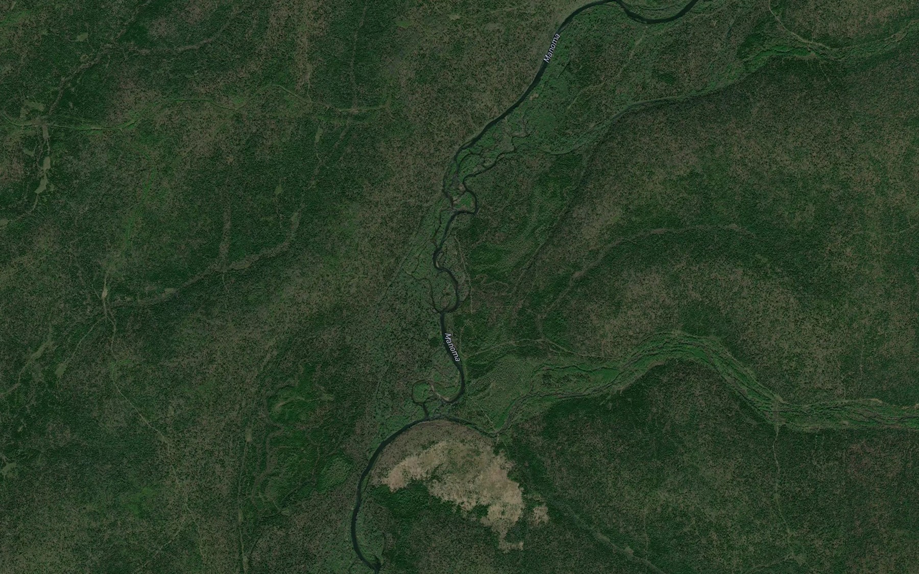 Satellite map of the Malyy Razmytyy