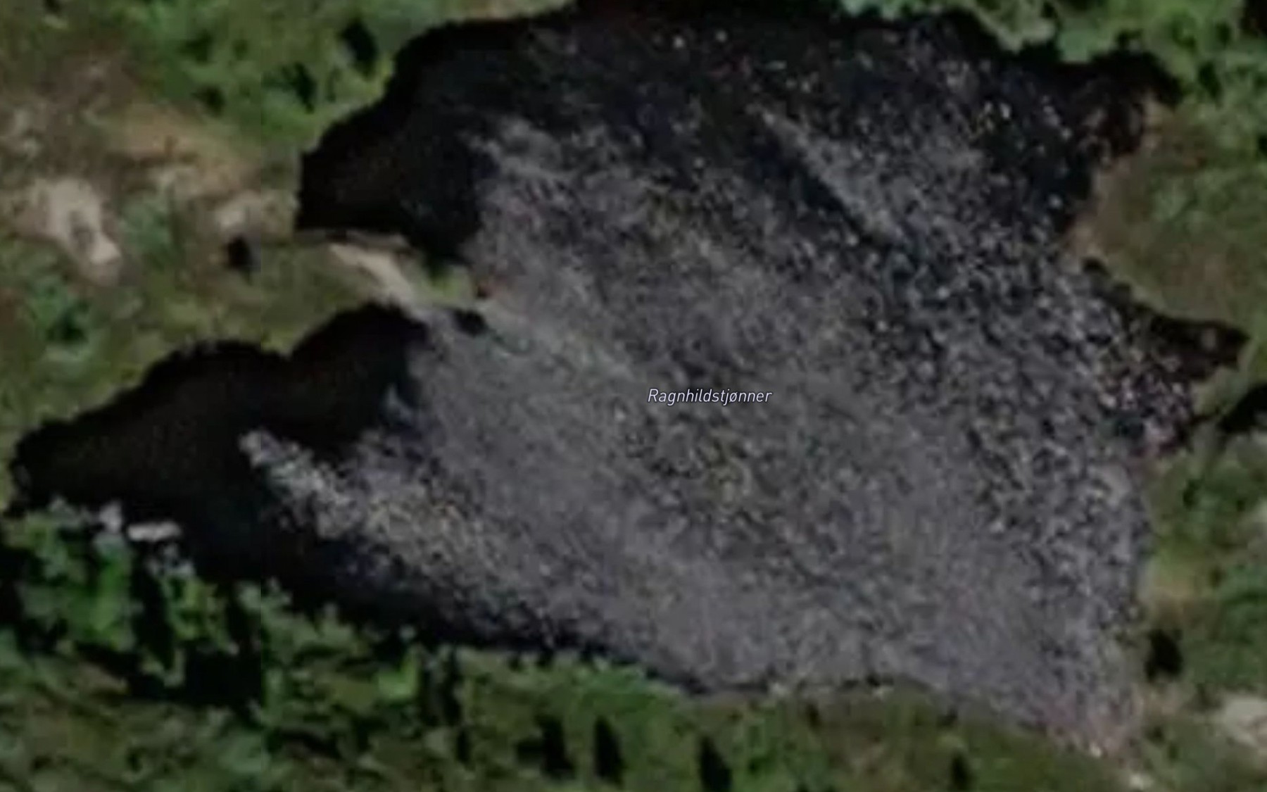 Satellite map of the Ragnhildstjonner