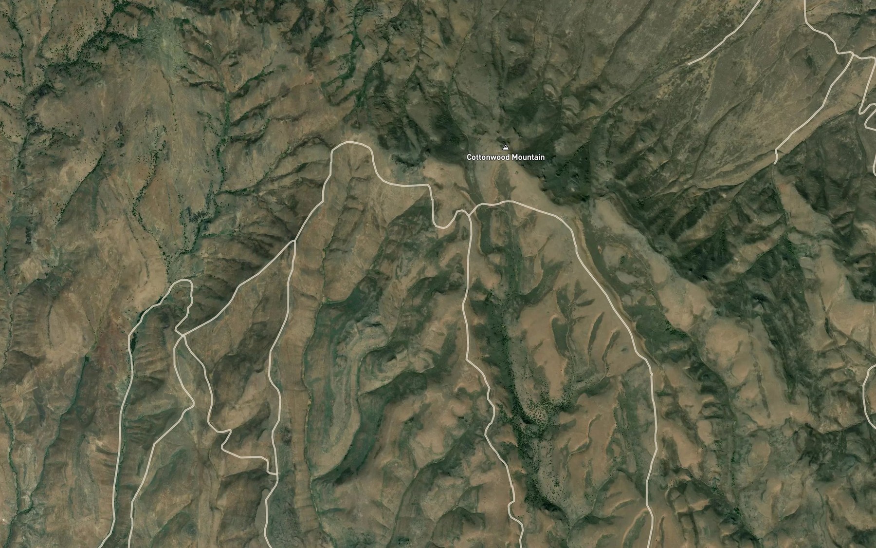 Satellite map of the Grey Horse Spring