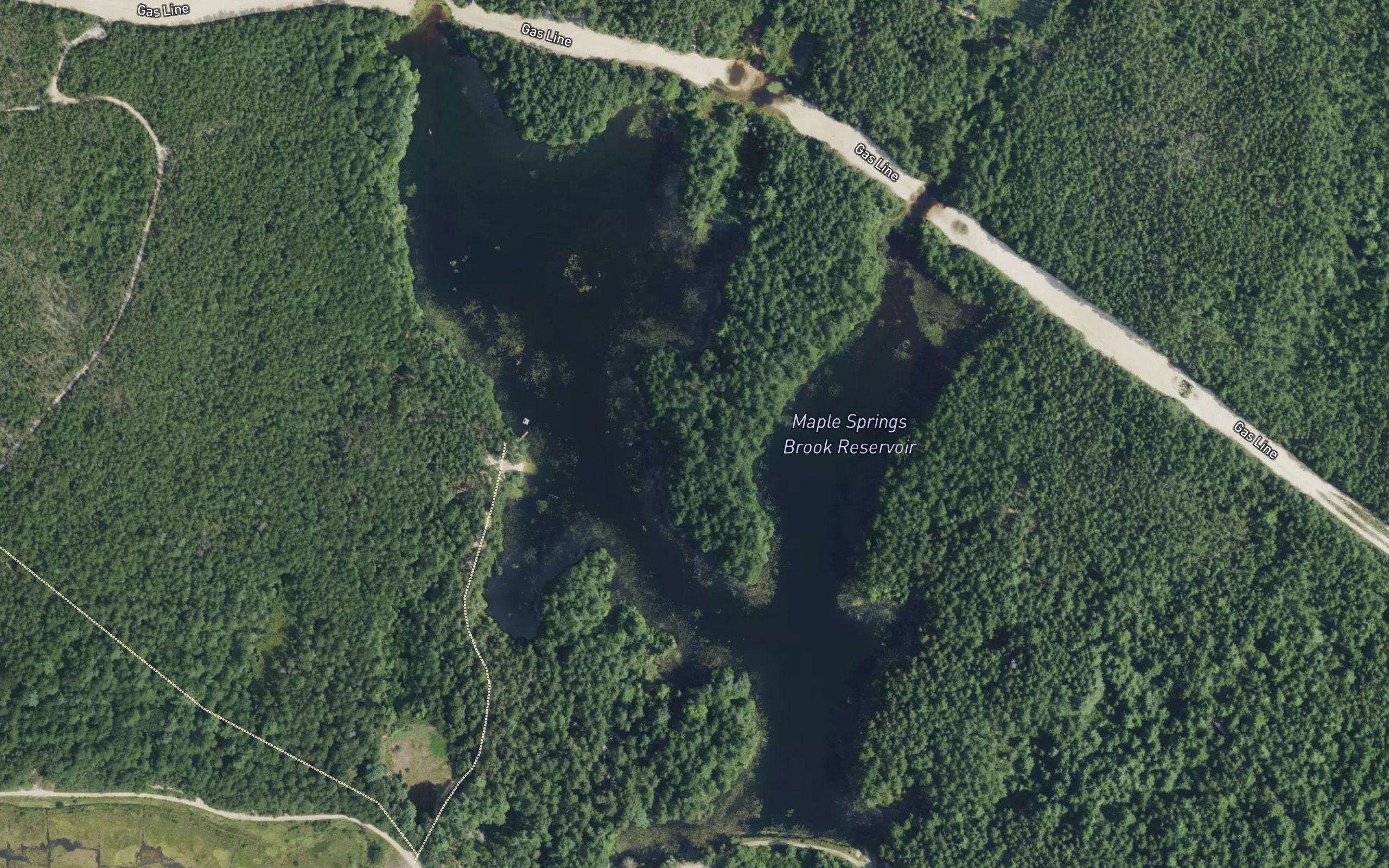 Maple Springs Brook Reservoir