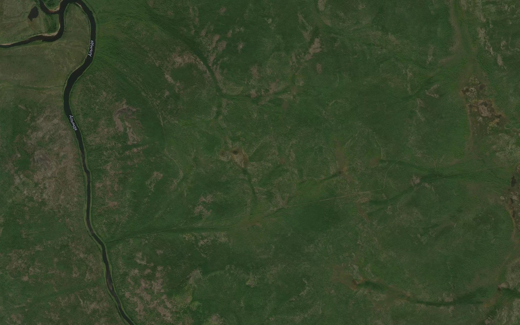 Satellite map of the Alymdzha-Tuorata