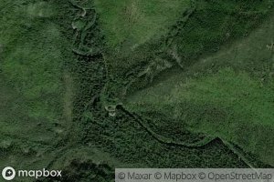 Satellite map of the Maggie Creek