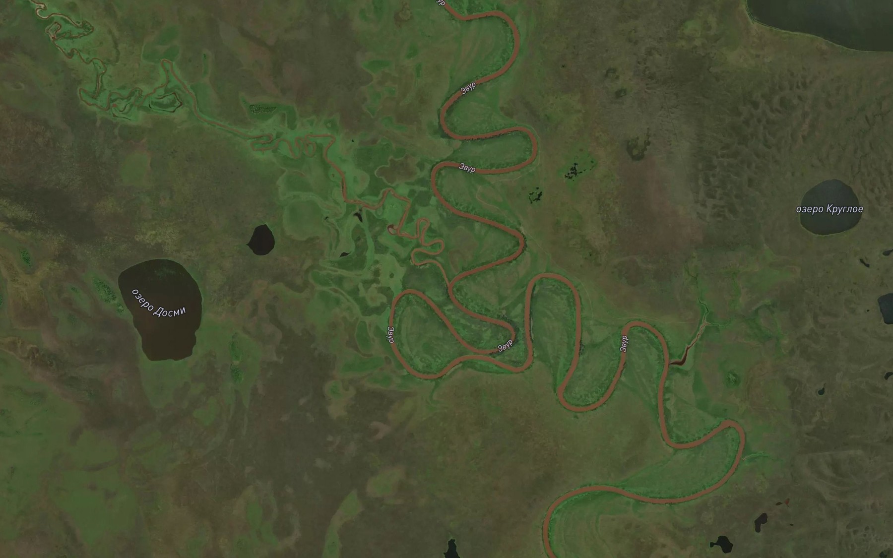 Satellite map of the Dosmi
