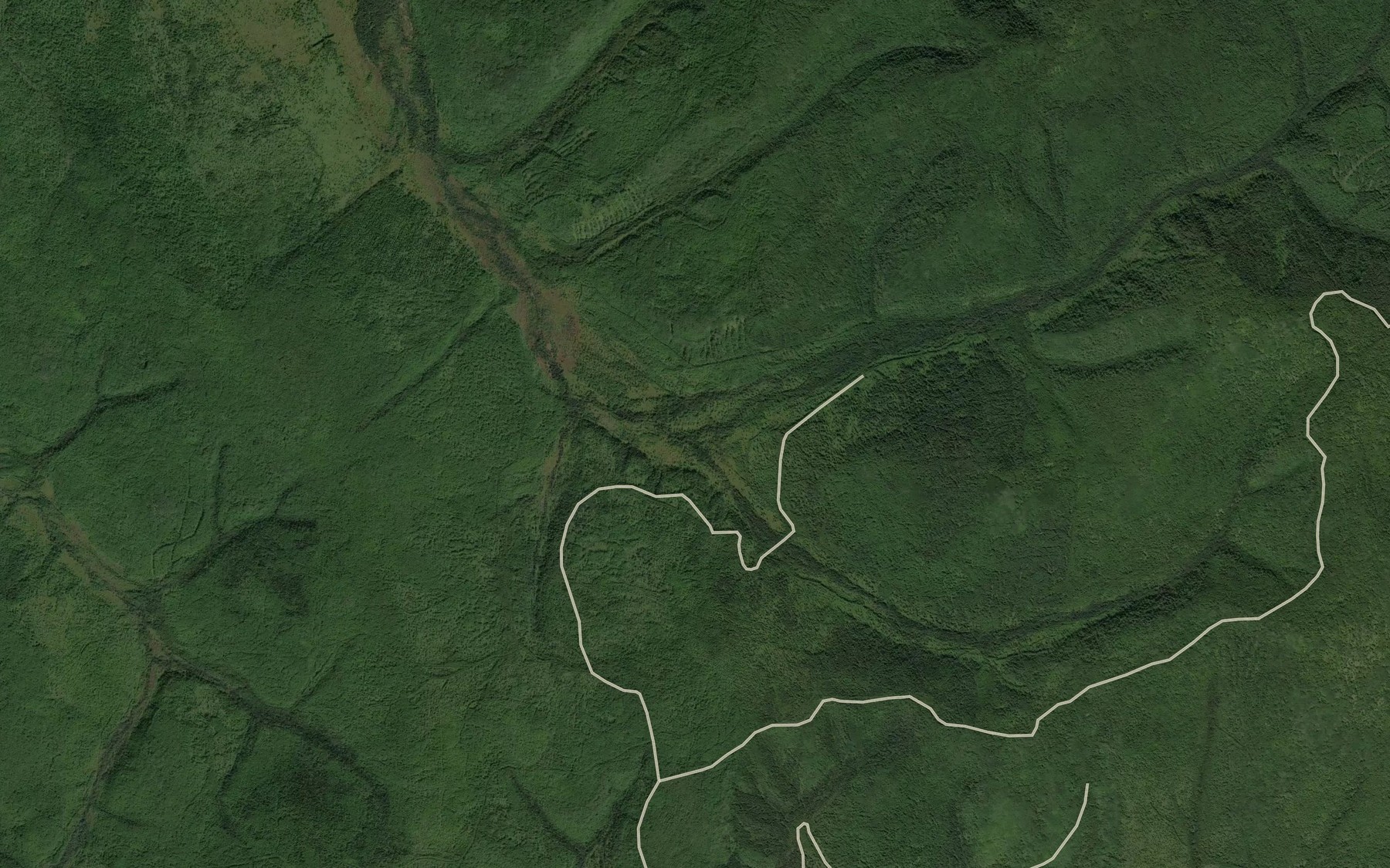 Satellite map of the Usun-Makit