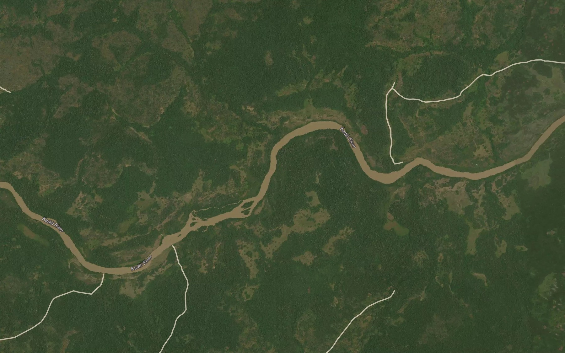 Satellite map of the Sowo