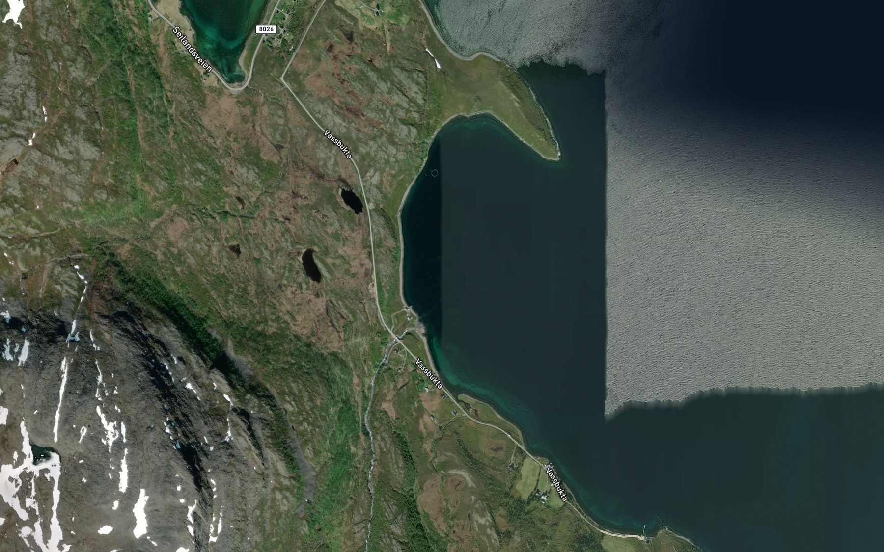 Satellite map of the Vassbukta