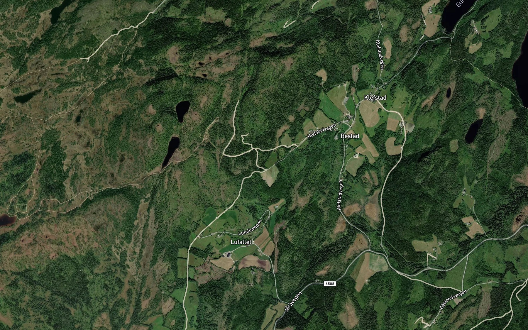 Satellite map of the Litlmerkaa