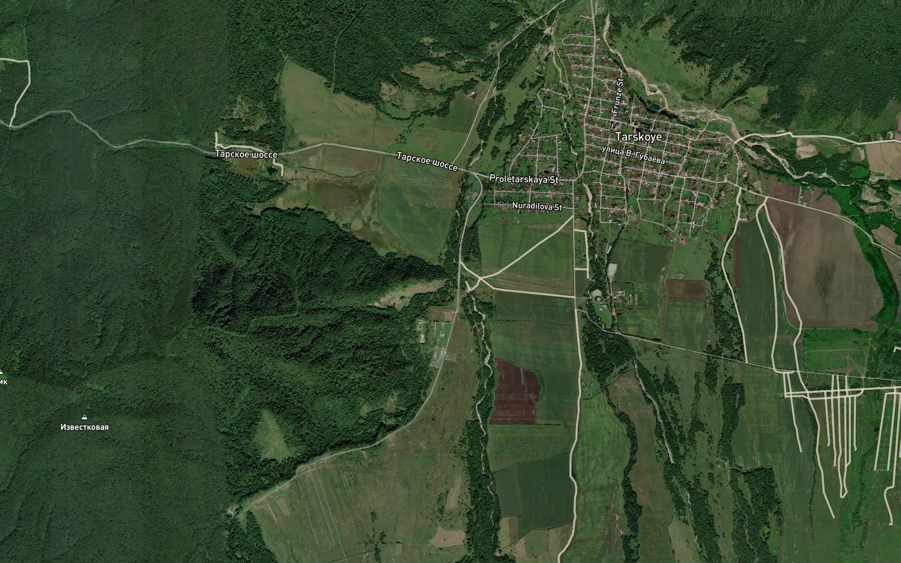 Satellite map of the Gnilaya