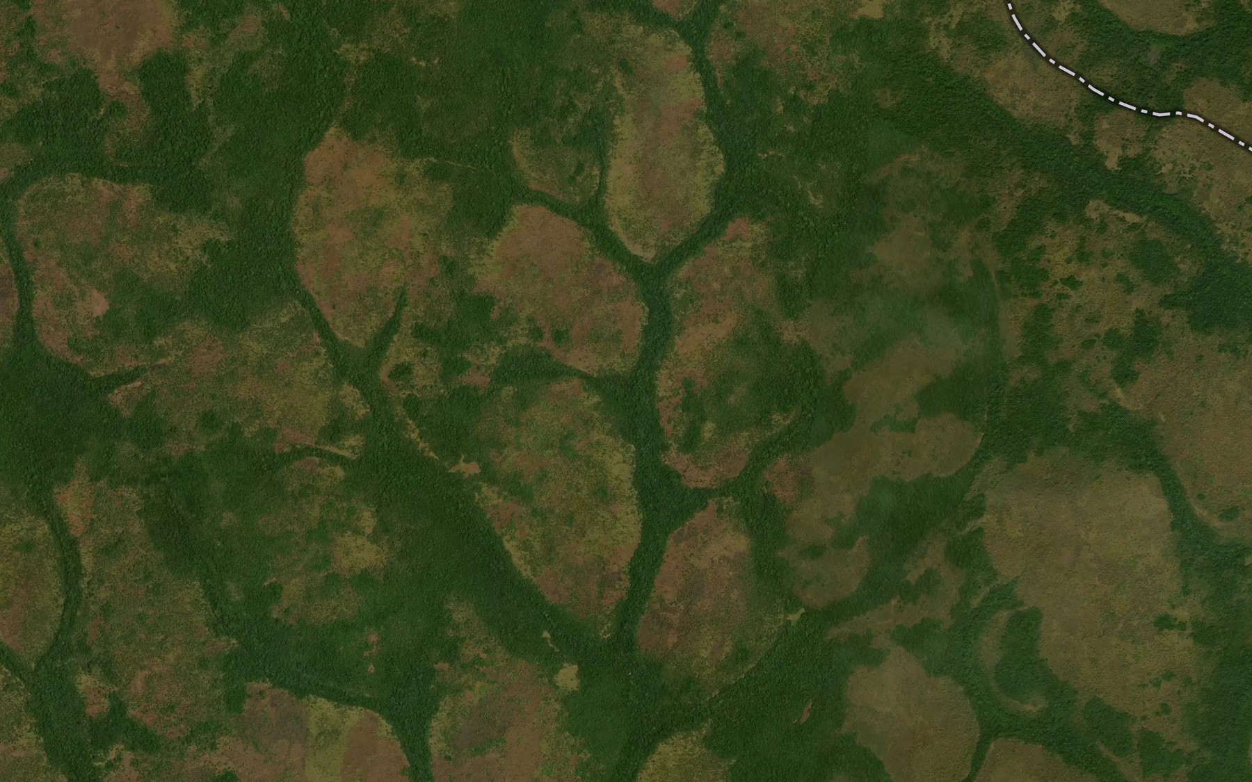 Satellite map of the Nagero