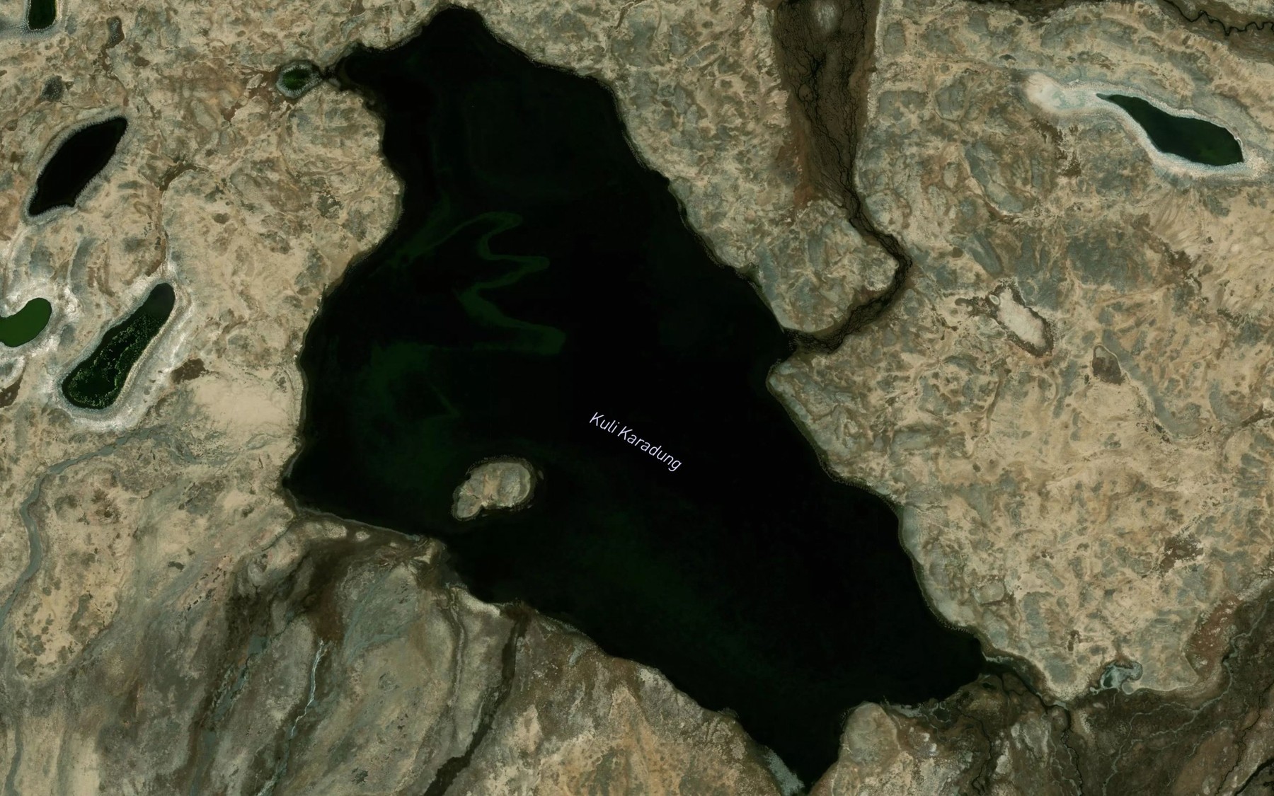 Satellite map of the Kuli Karadung