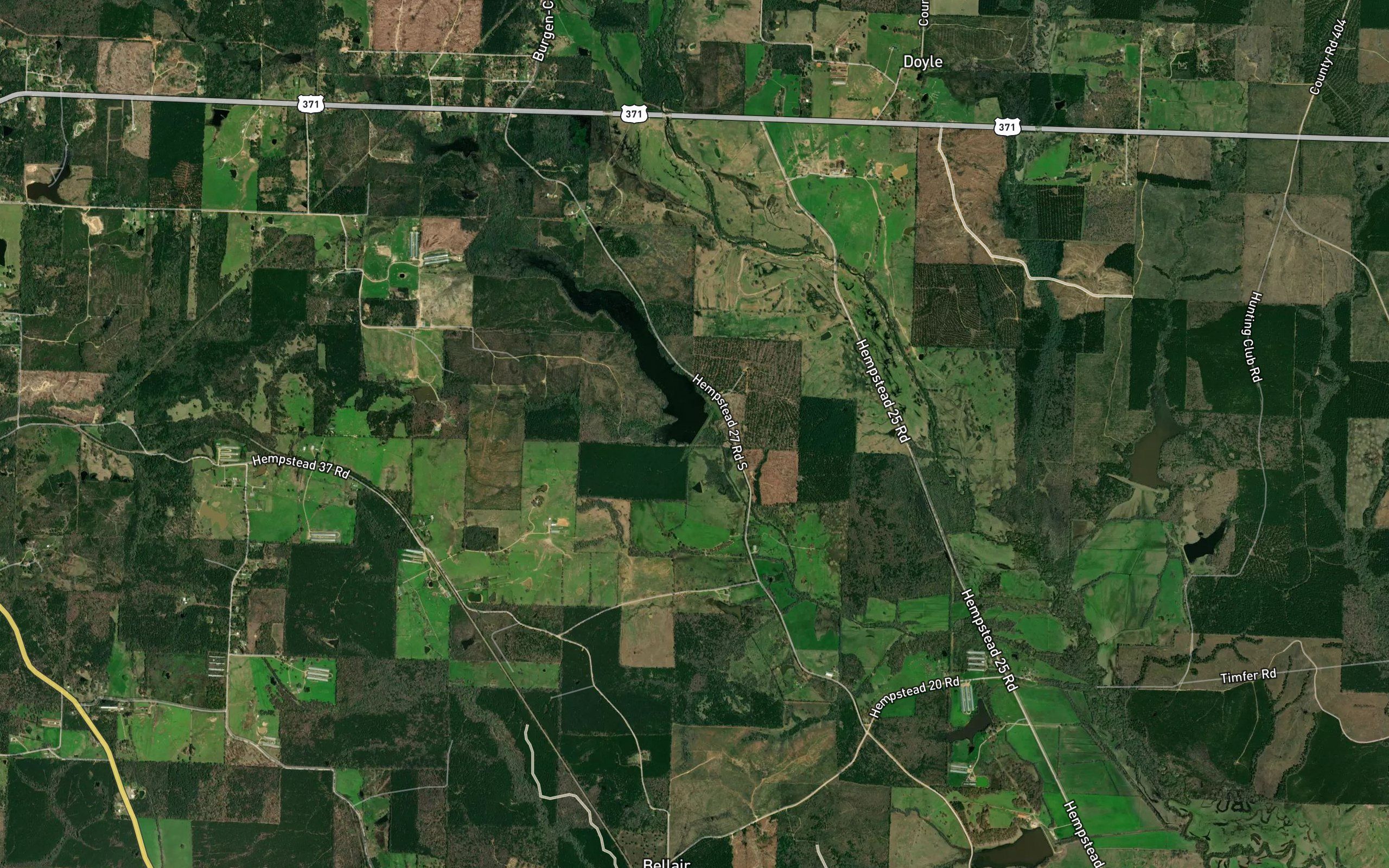 North Fork Ozan Creek Watershed Site Reservoir