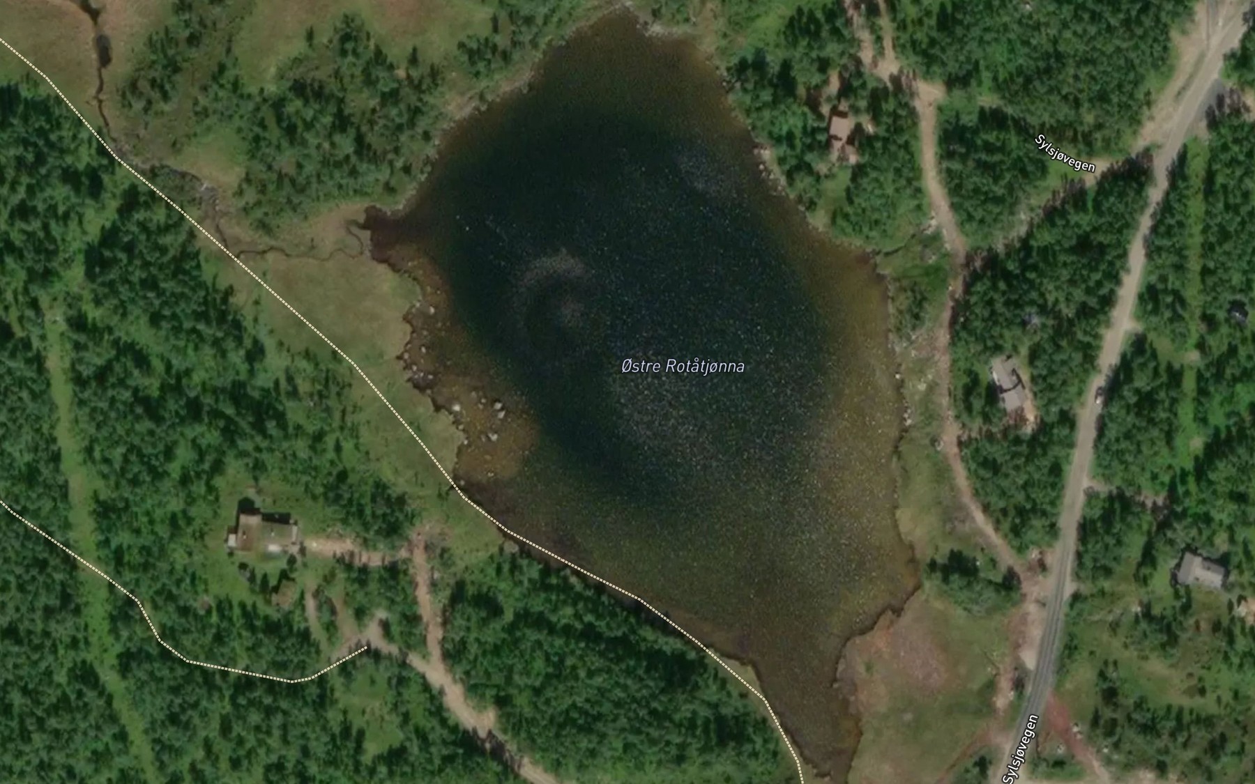 Satellite map of the Rotatjonna