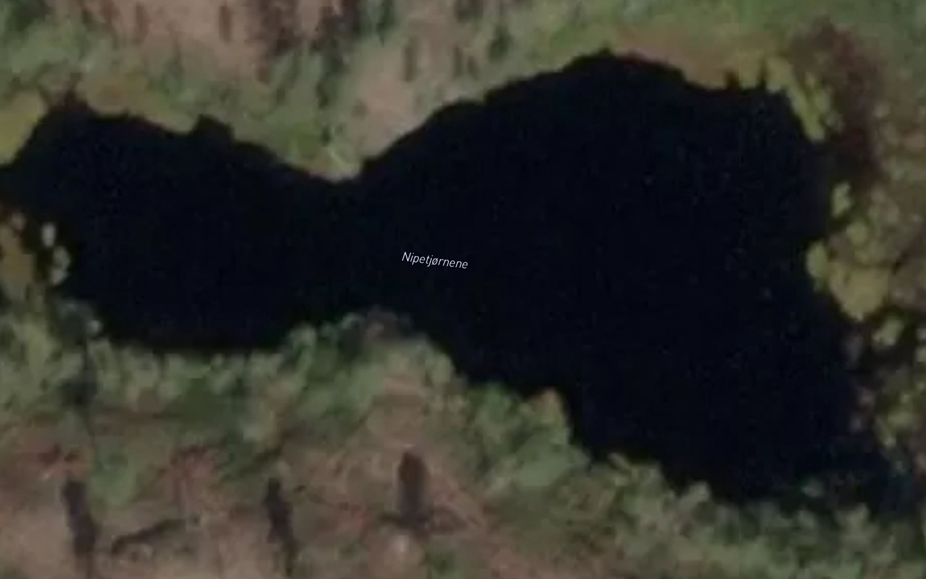 Satellite map of the Nipetjornene