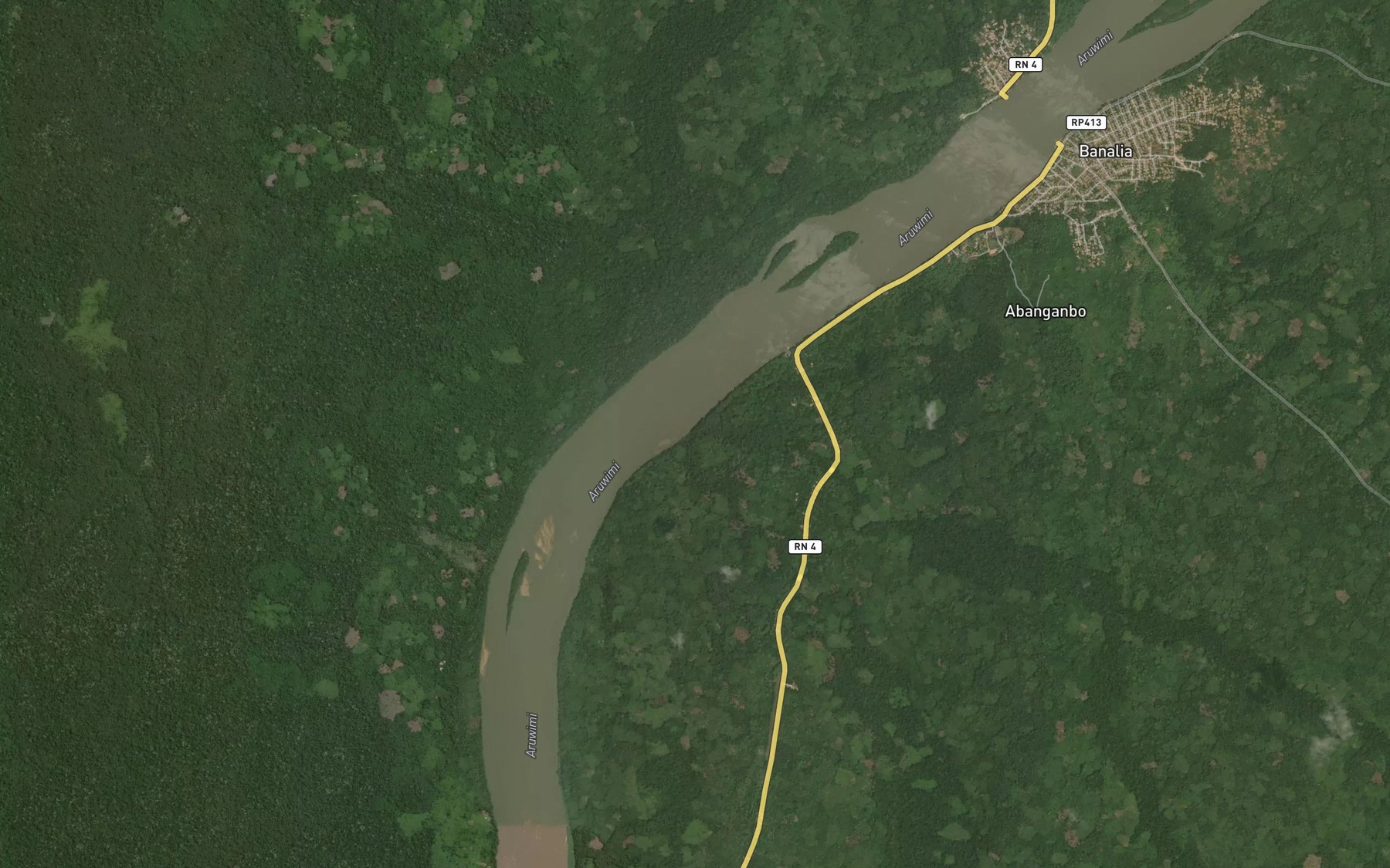 Satellite map of the Akolia