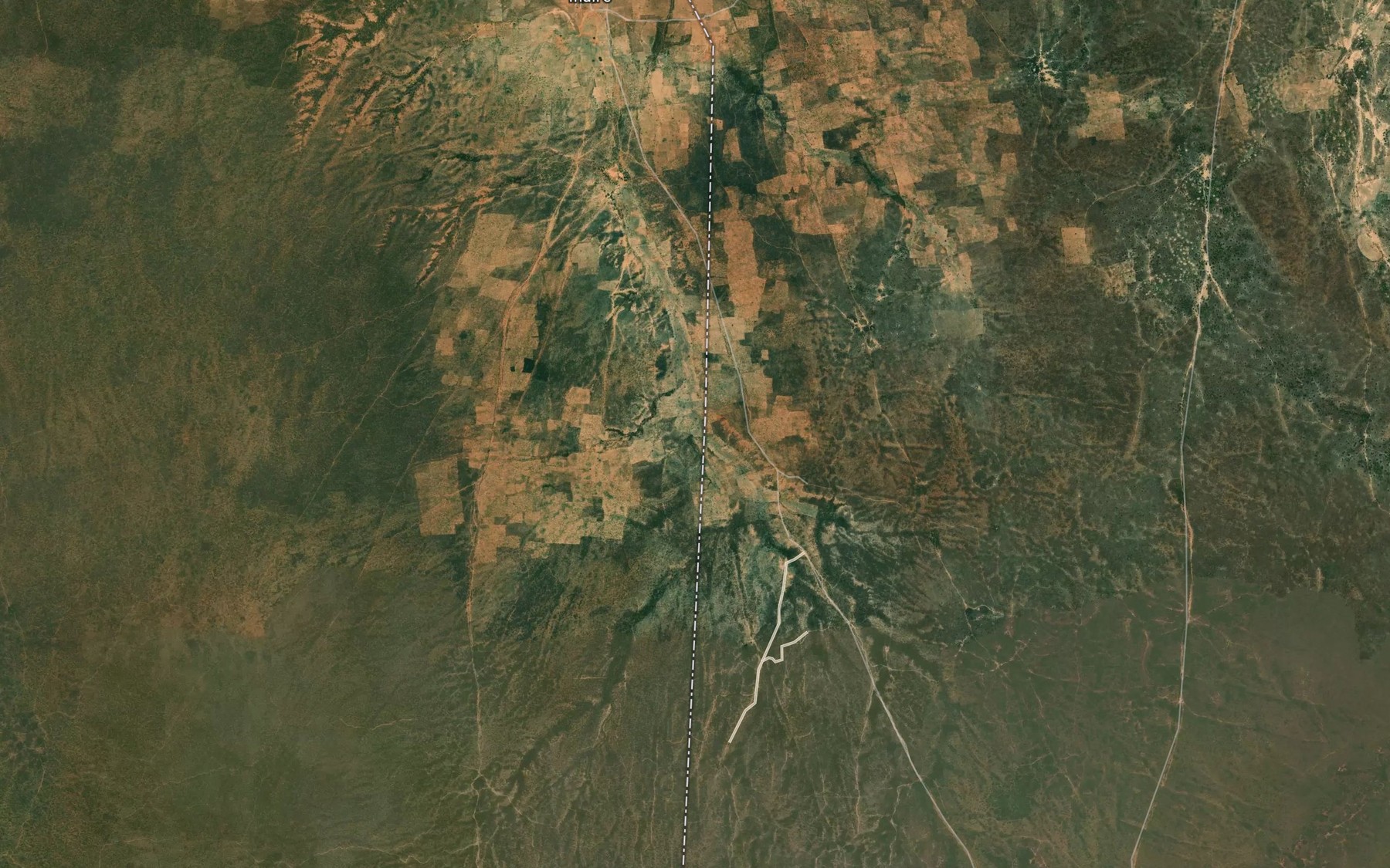 Satellite map of the River Danmoriki