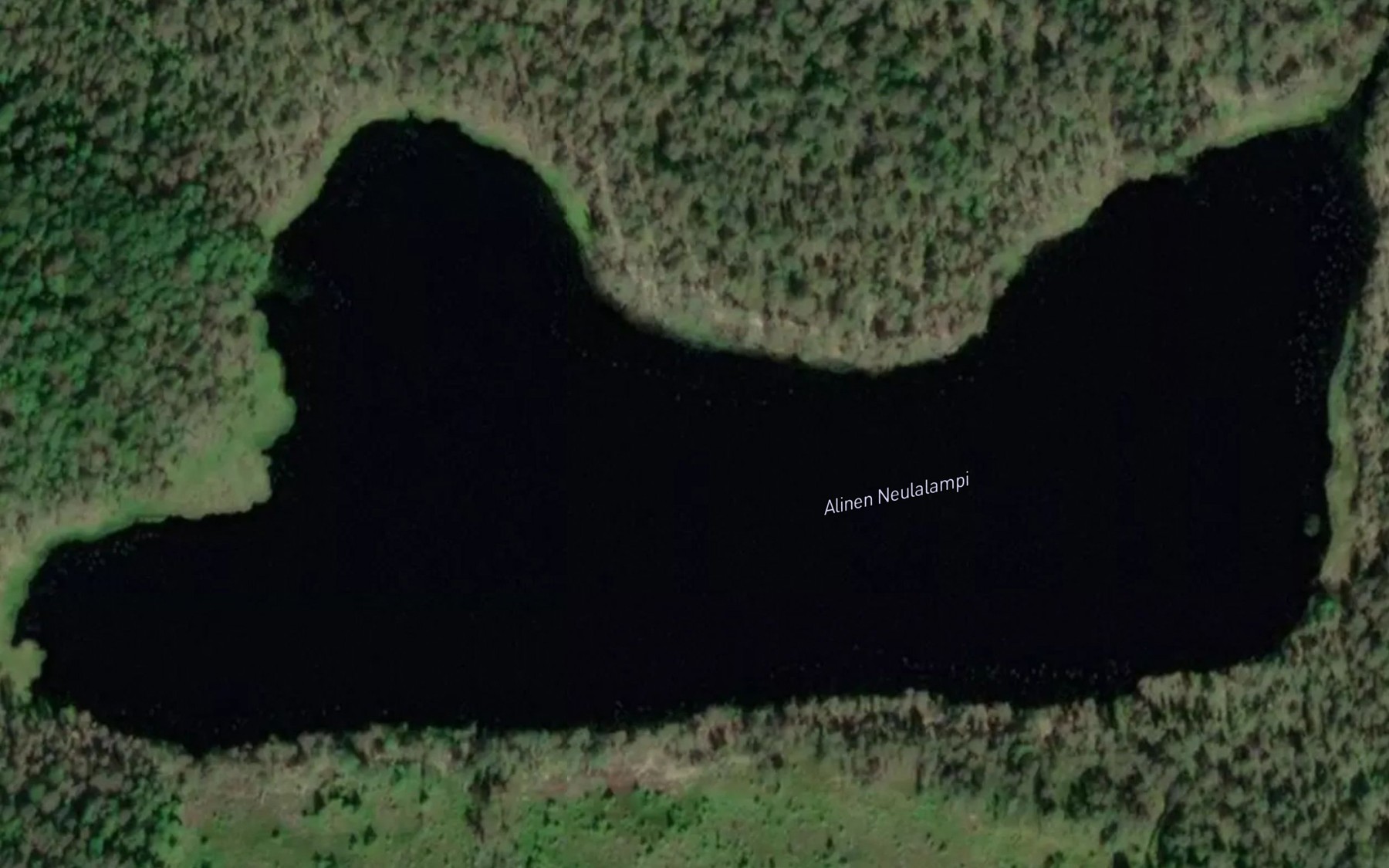 Satellite map of the Alinen Neulalampi