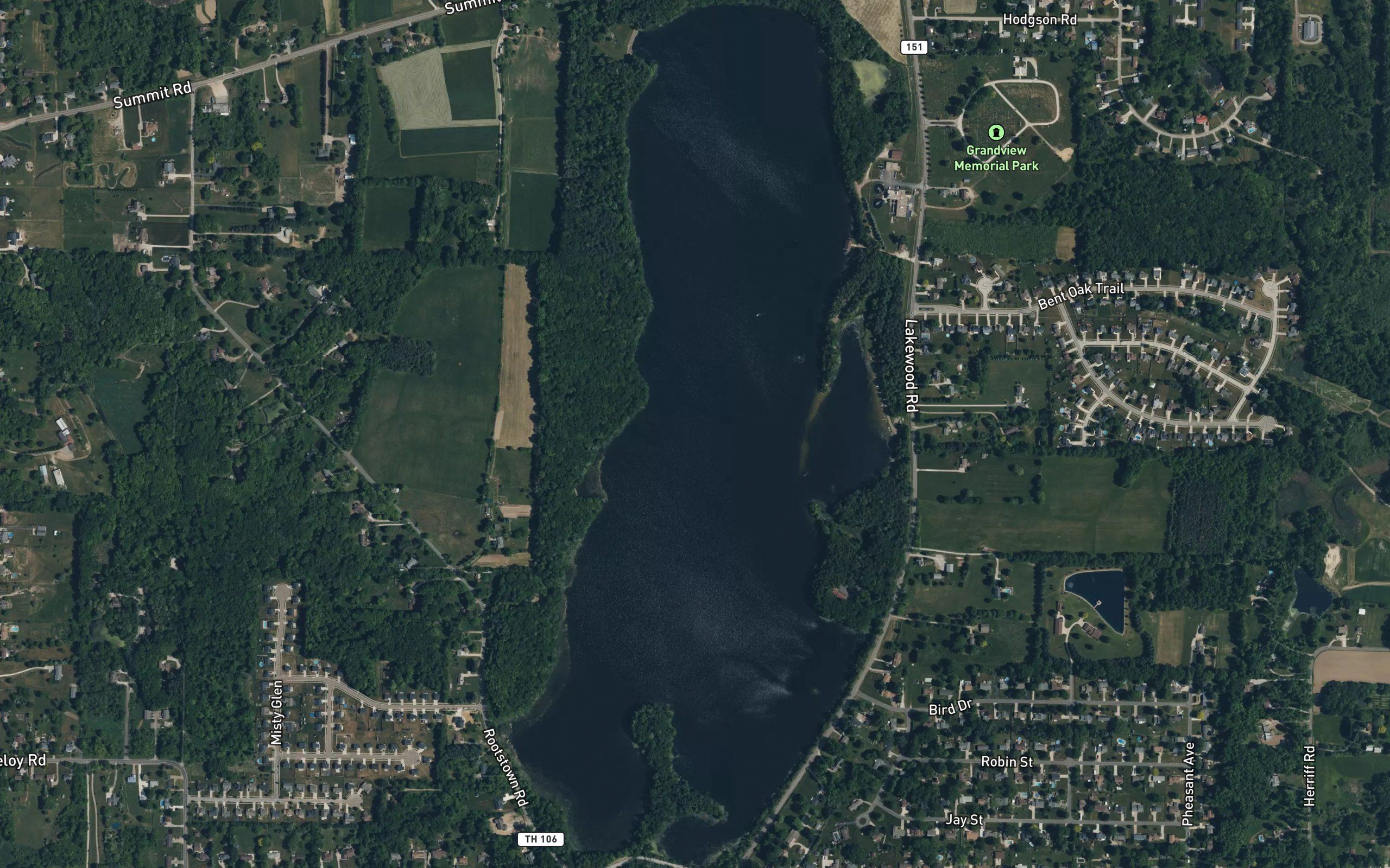 Lake Hodgson