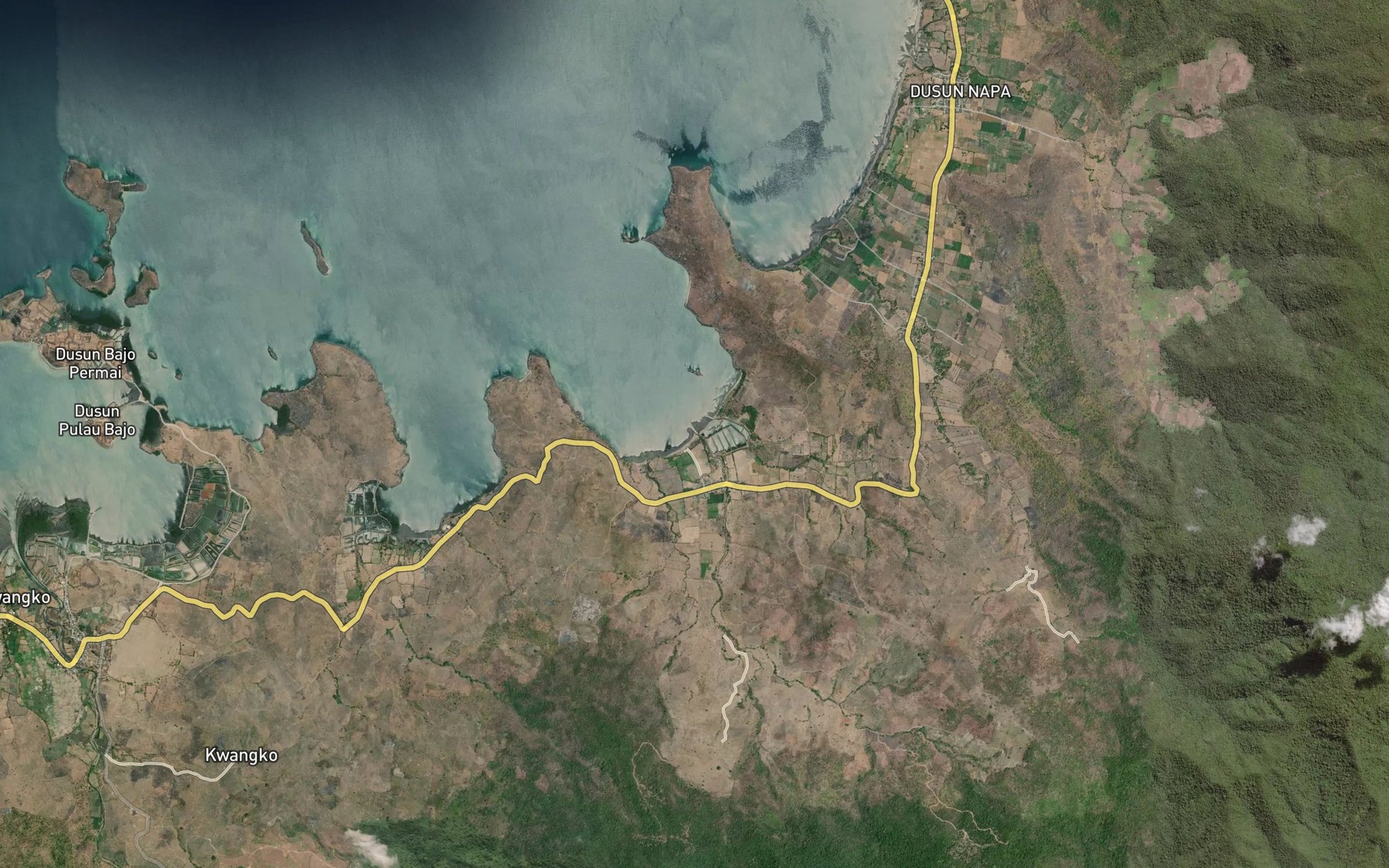 Satellite map of the Sori Lara