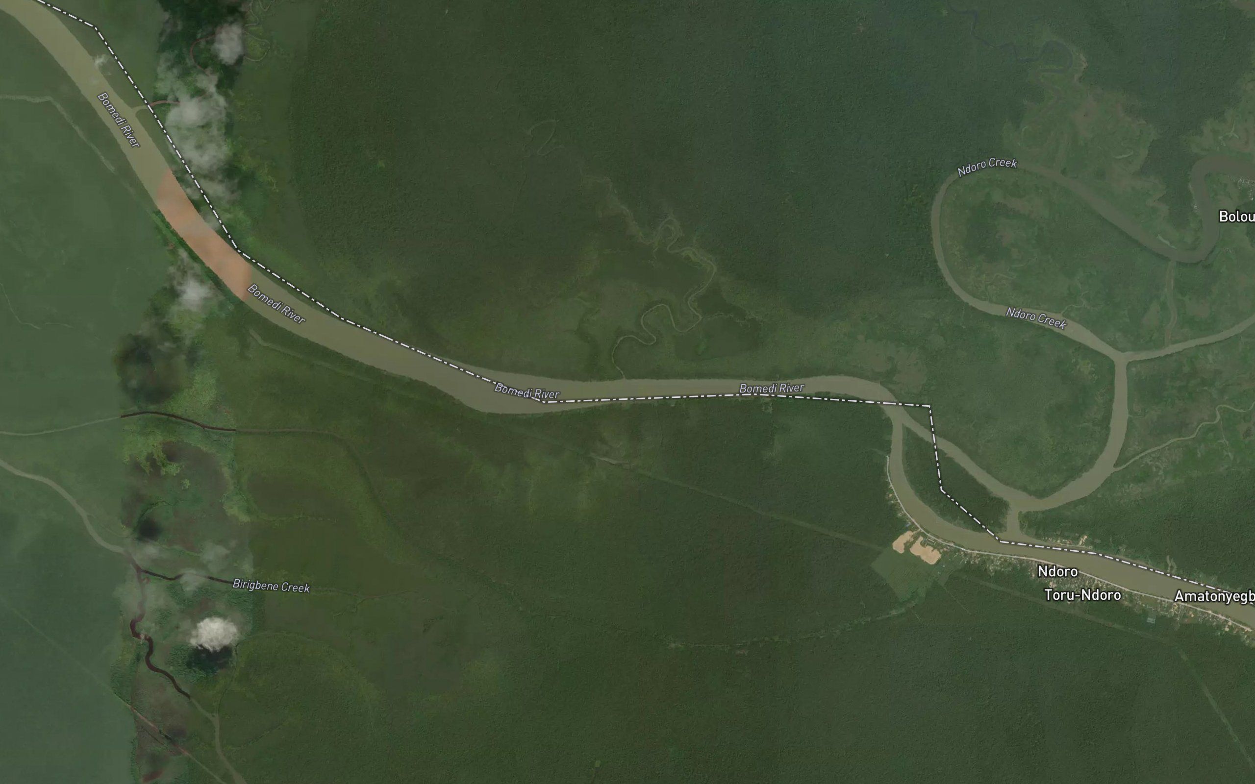 Kala-Ebe Creek