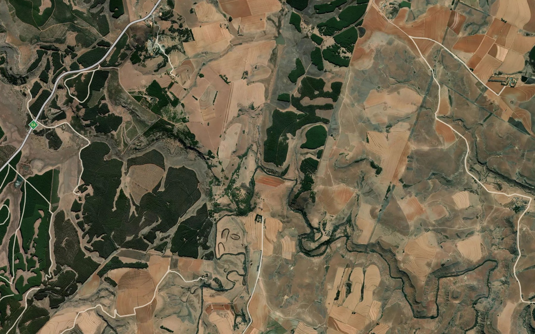 Satellite map of the KuNtombizininzi