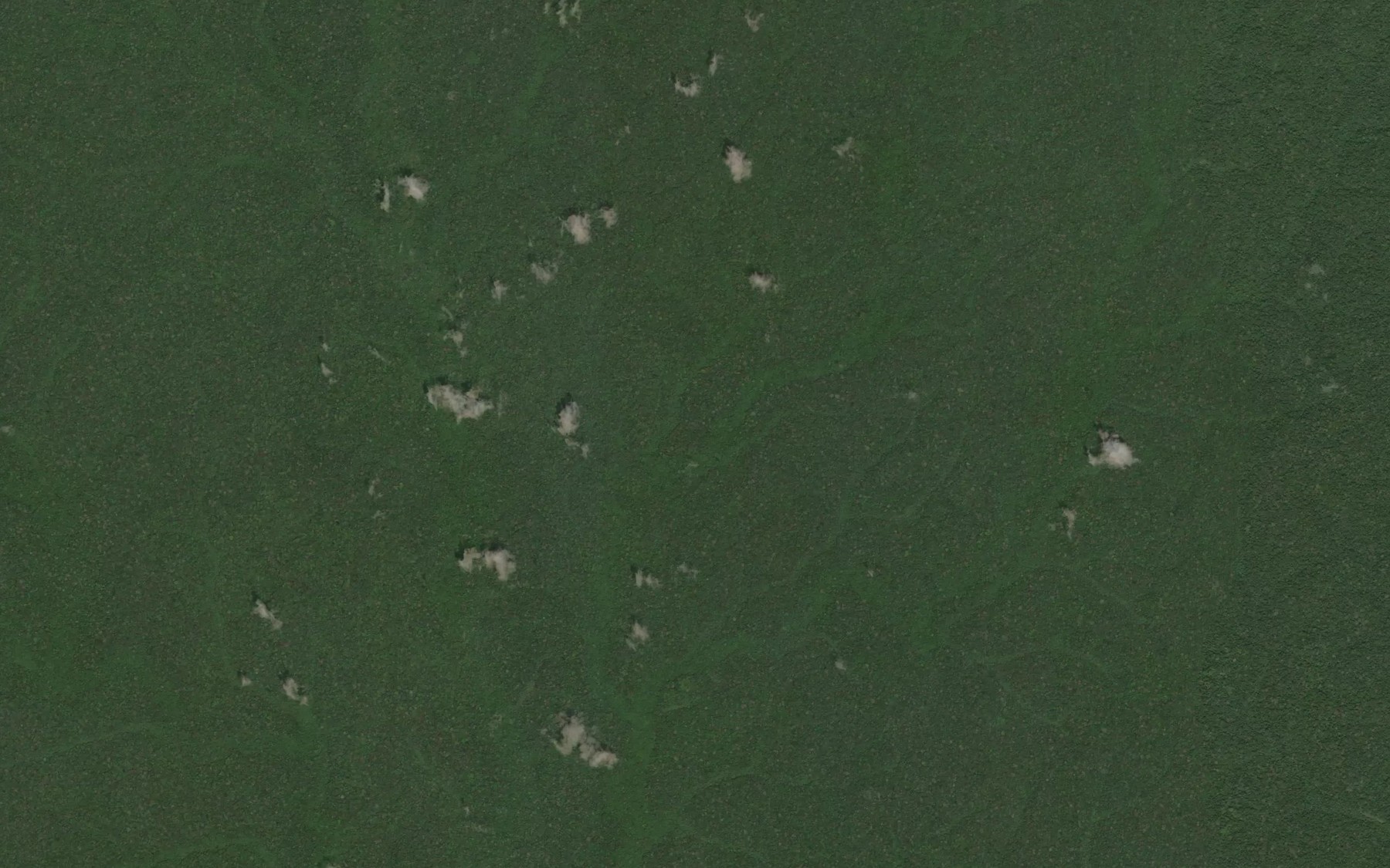 Satellite map of the Bokonizi