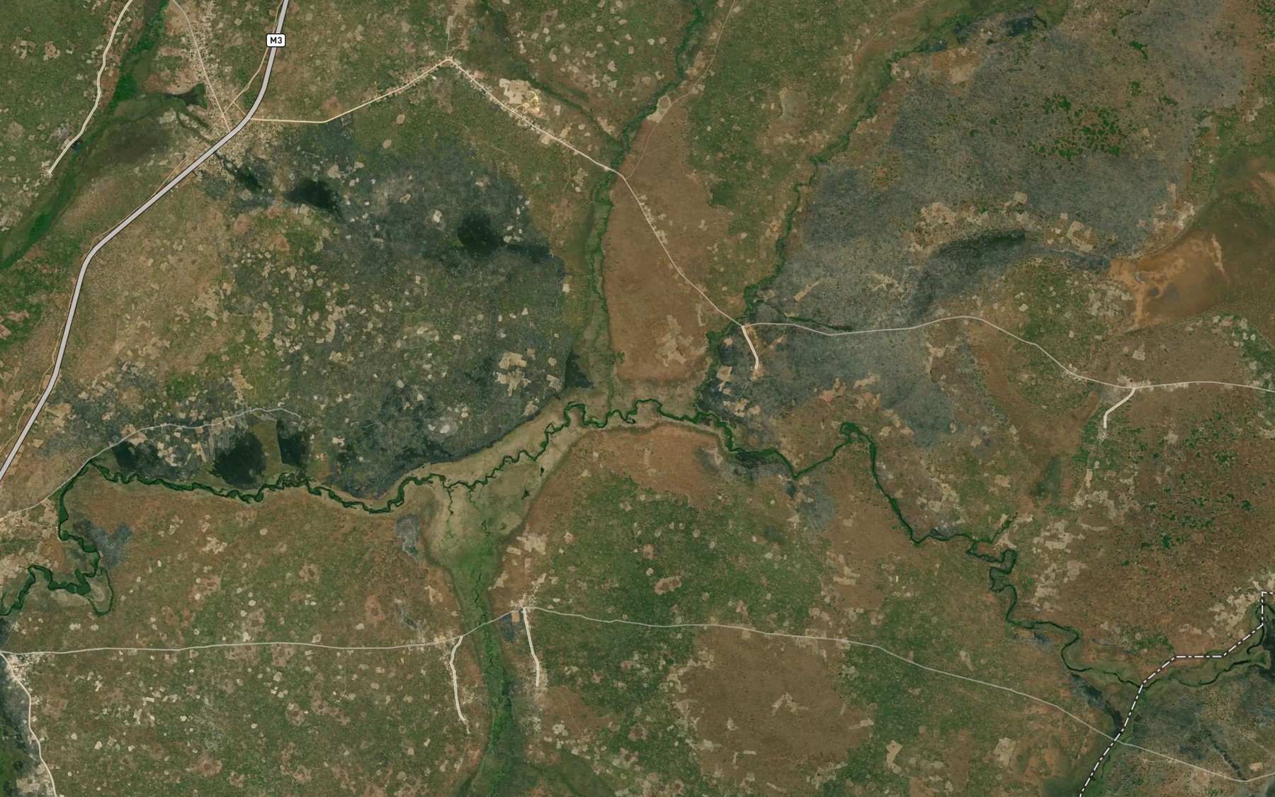 Satellite map of the Masese