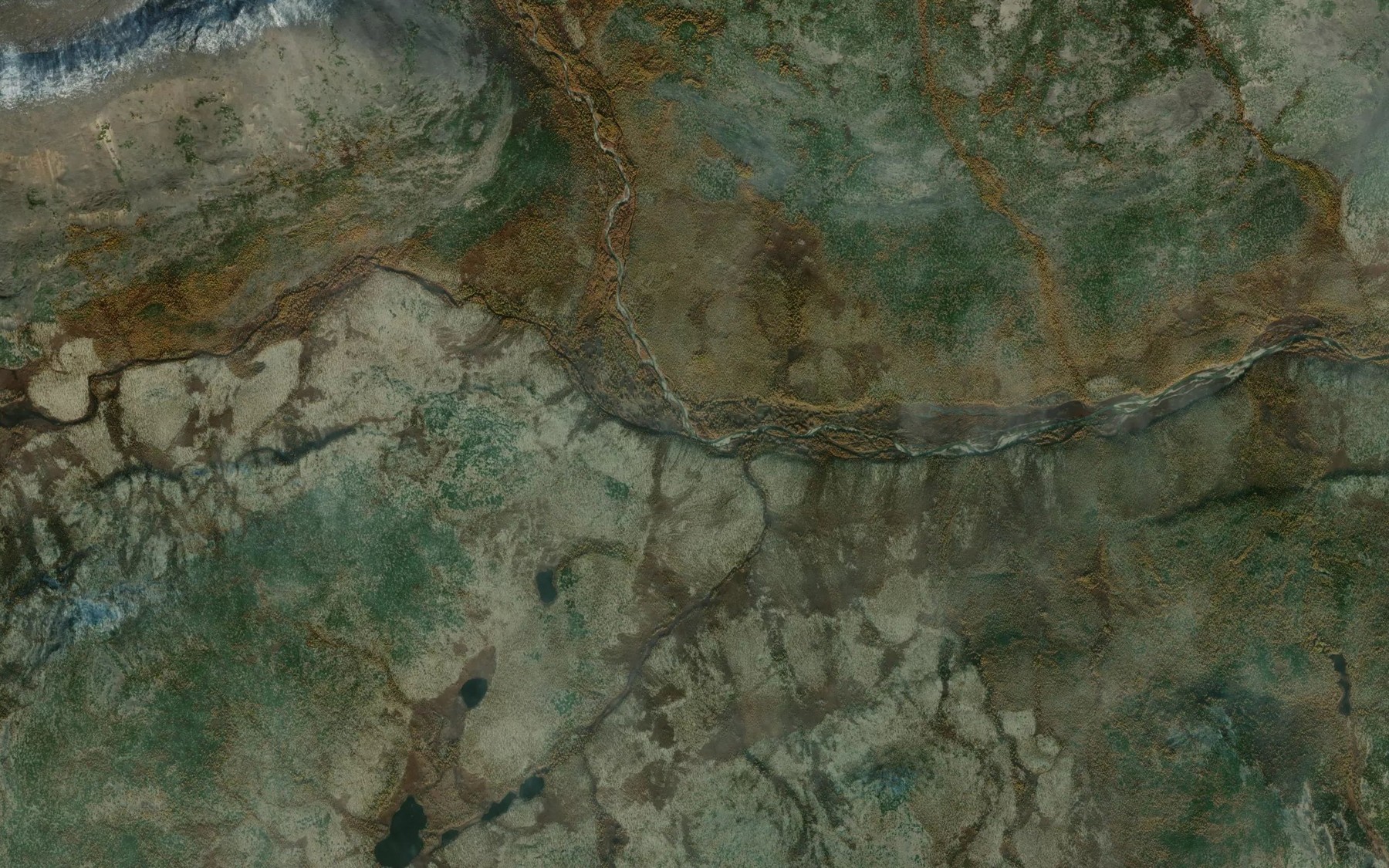 Satellite map of the Propushchennyy