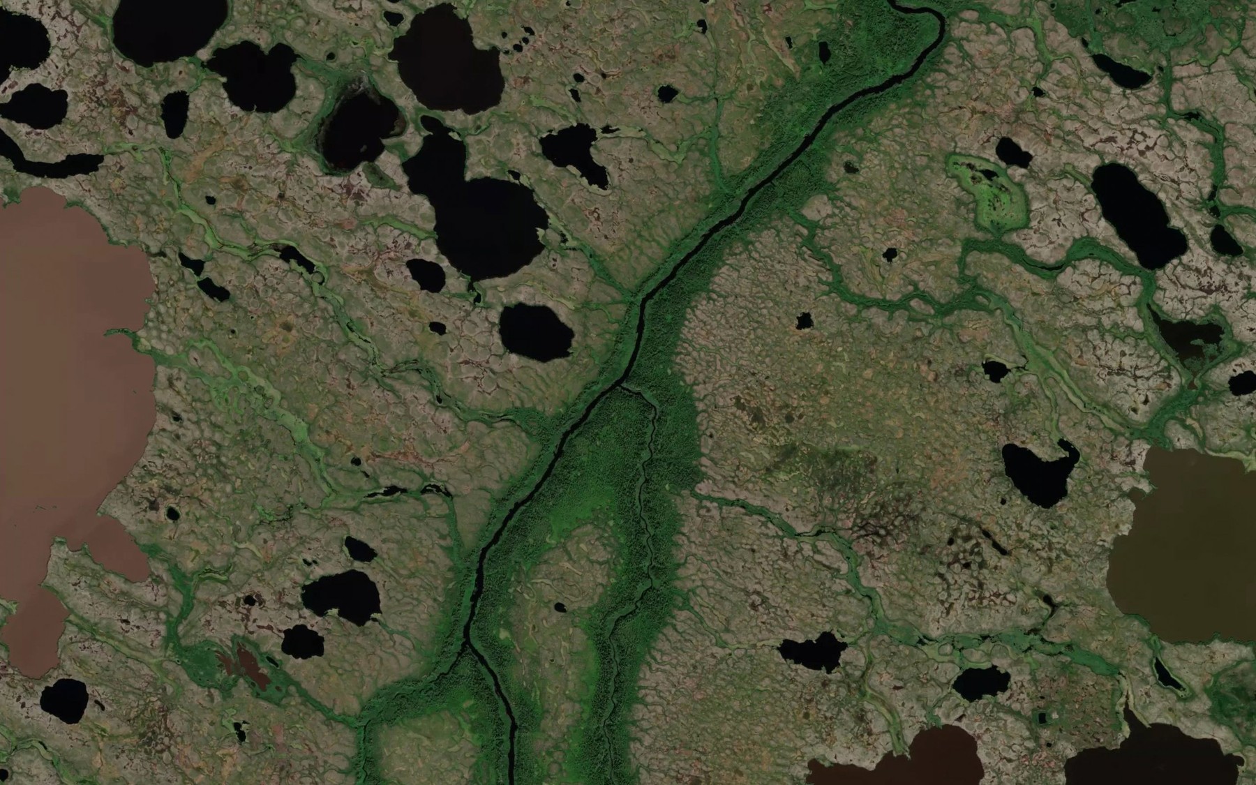 Satellite map of the Merkushshor