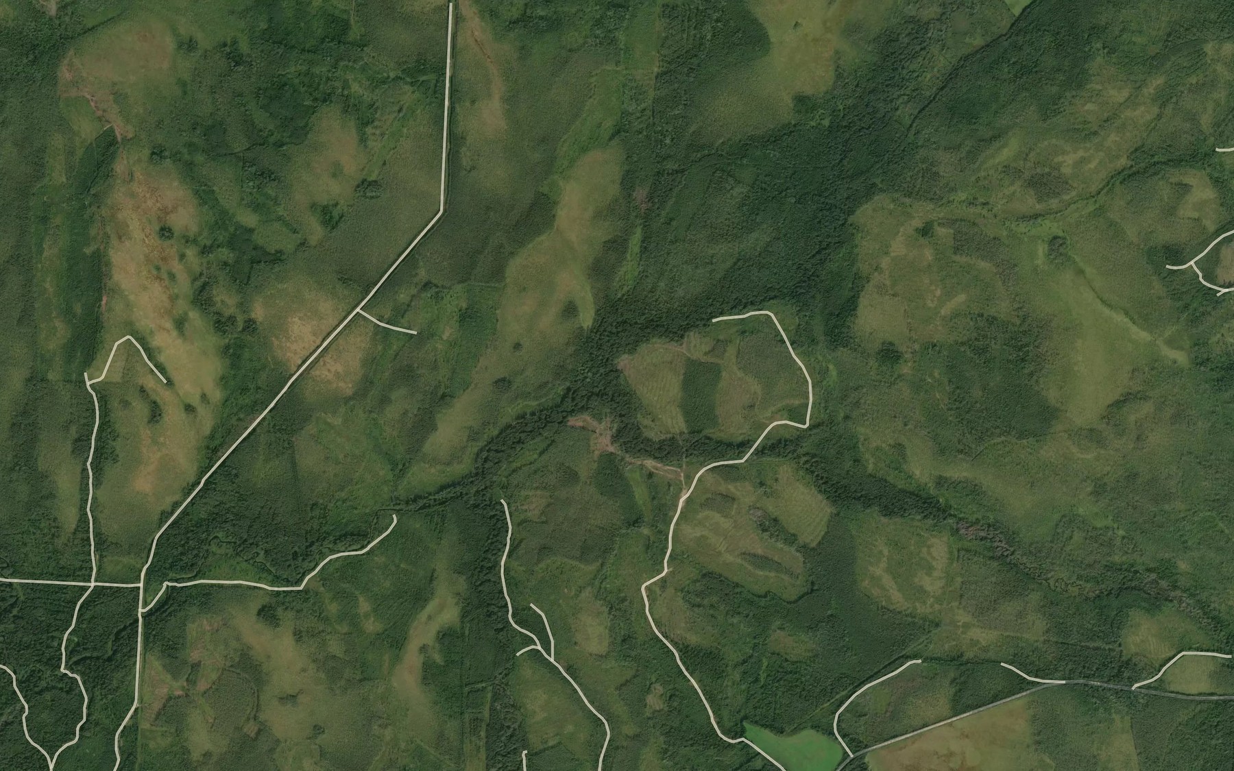 Satellite map of the Kivuyka