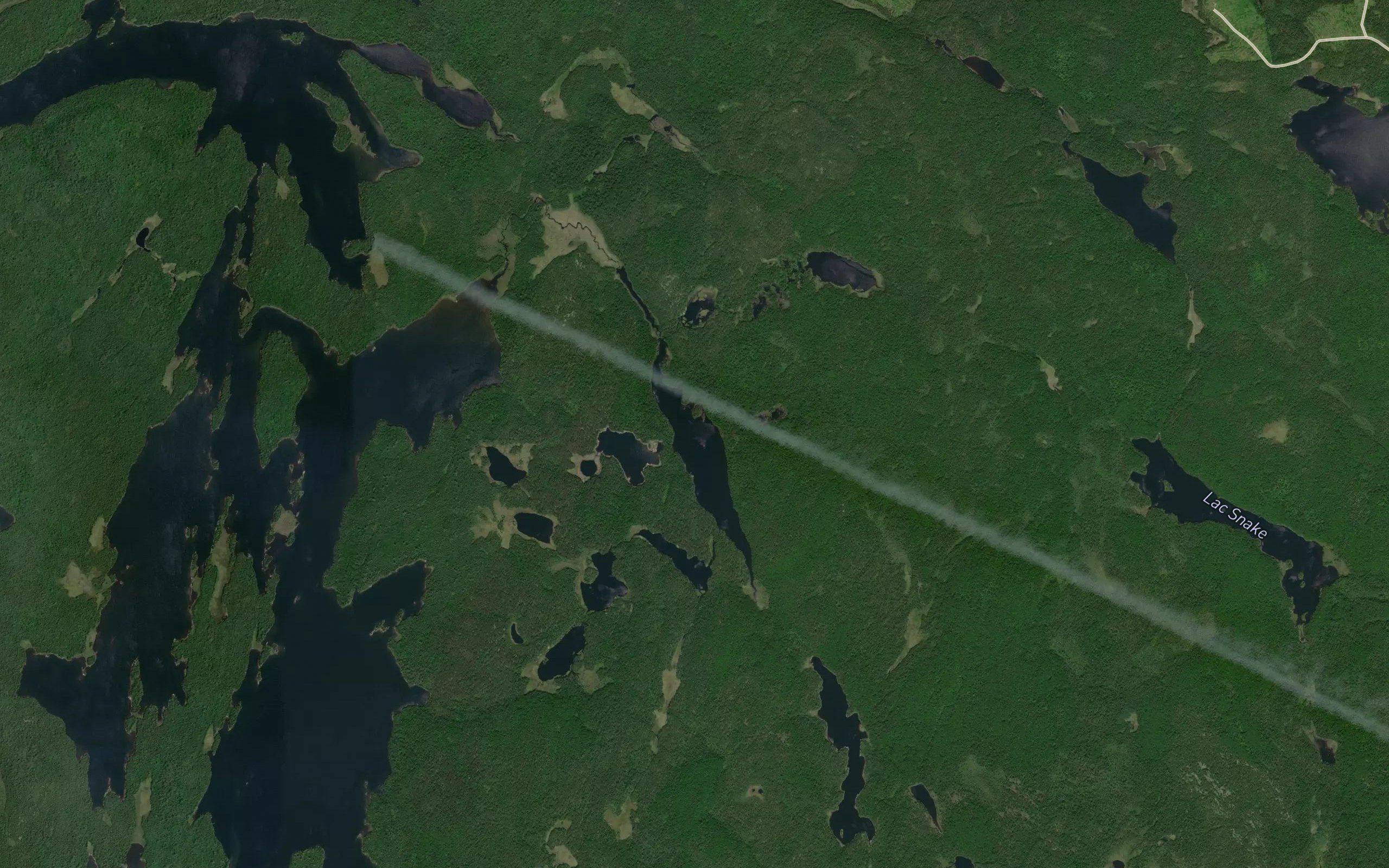 Grand lac Snake