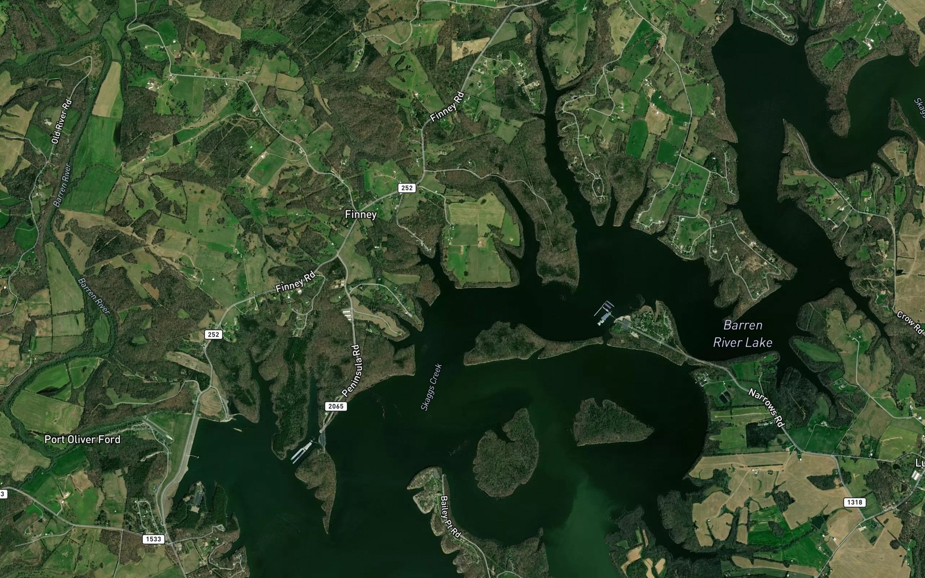 Satellite map of the Spot 3