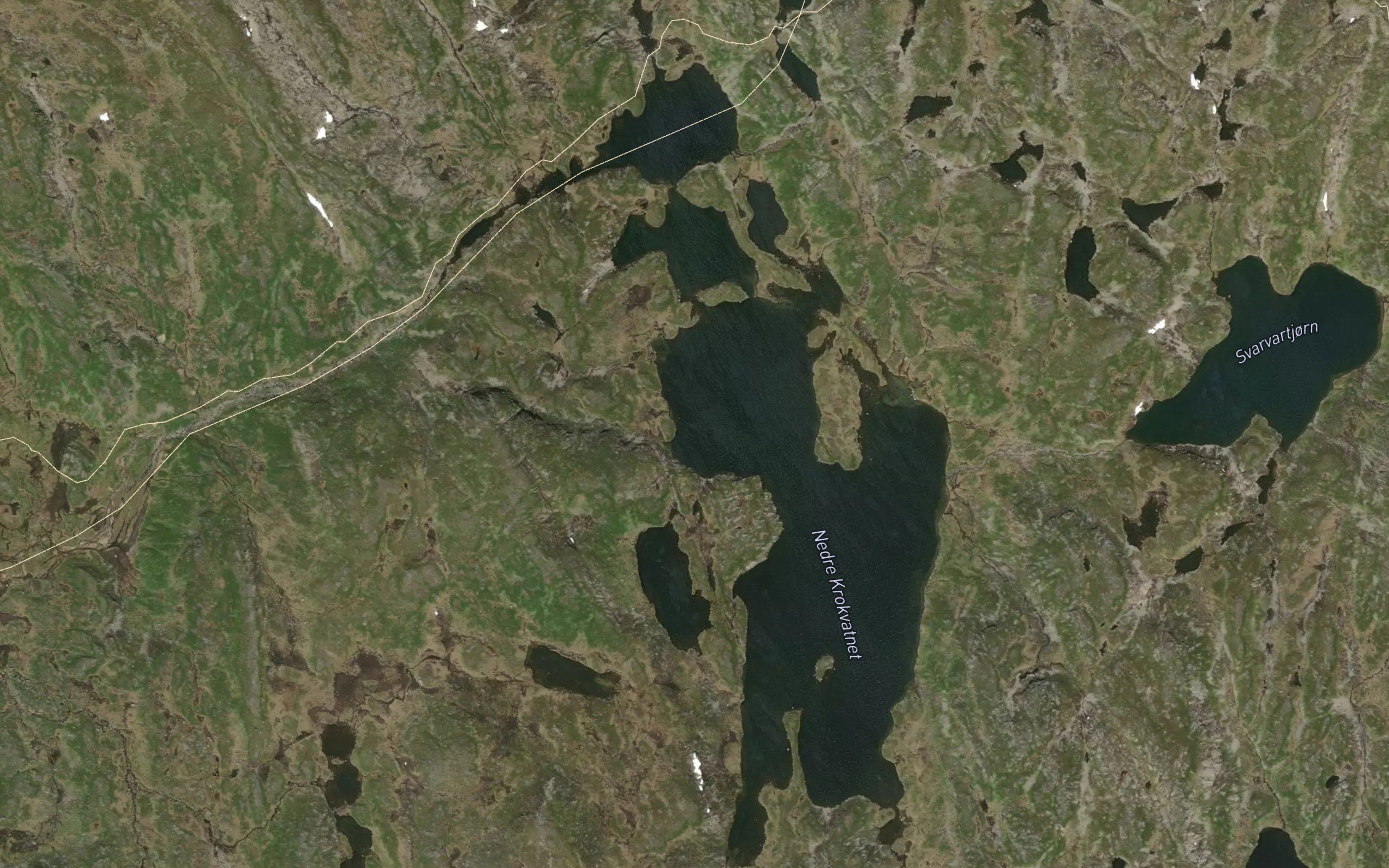Krokvatnet,nedre